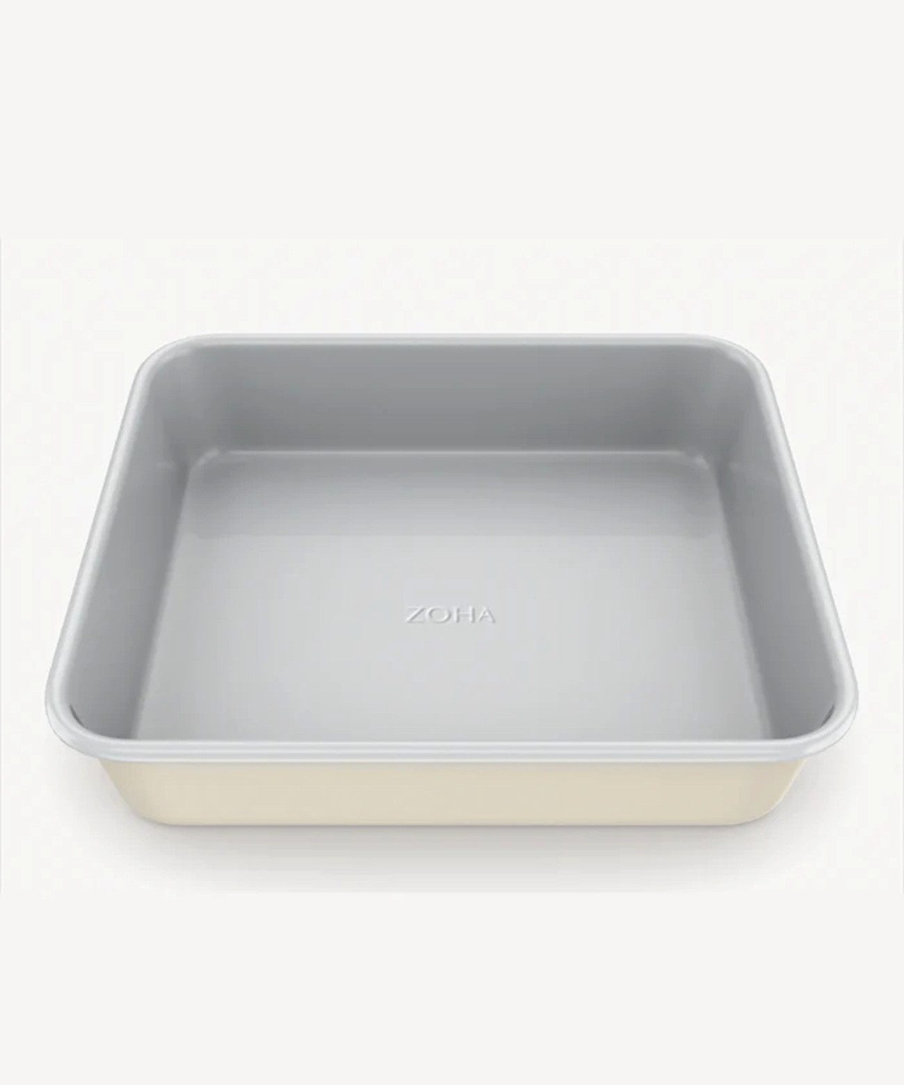 COFI 1453 Backform in Beige mit Keramik-Antihaftbeschichtung - 24 x 24 x 5 cm, (Packung 1-tlg), quadratisch, 24 x 24 x 5 cm, Ofenfest bis 290°C