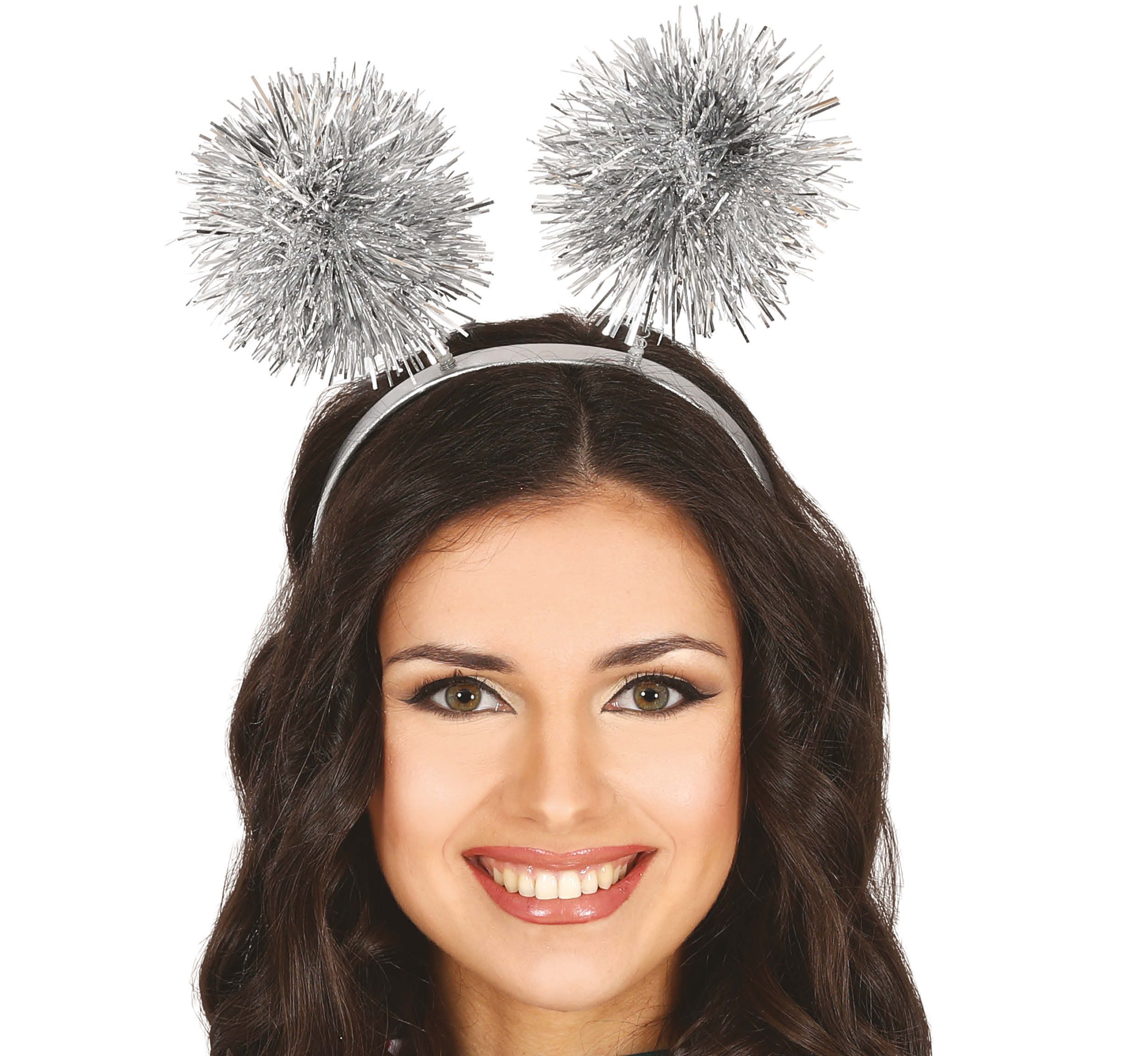 Fiestas Guirca Kostüm, Silvester Glamour Haarreif Festlich Glitzer Party Stirnband Weihnachts