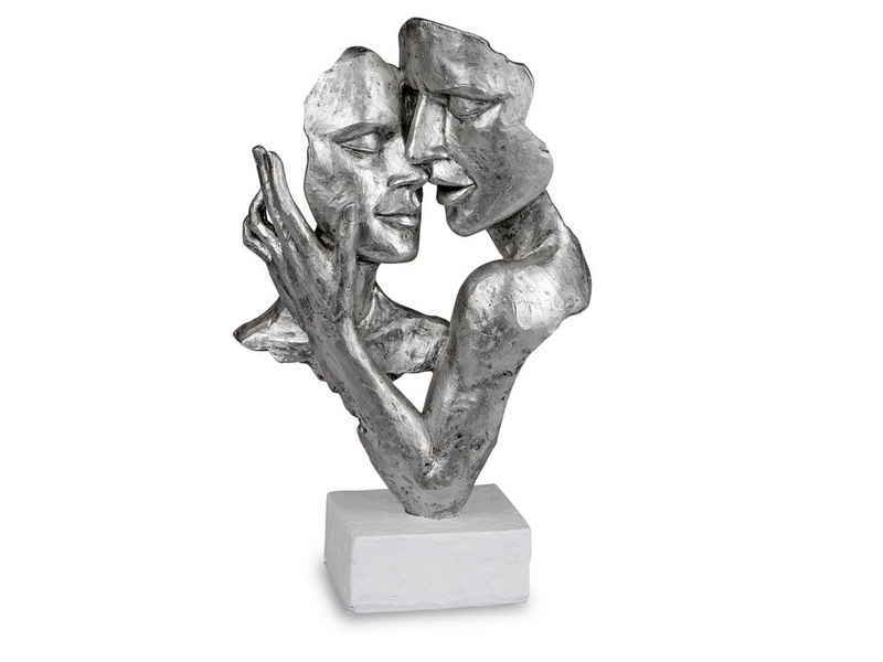formano Dekofigur Exklusive Deko-Skulptur - Filigrane Büste Paar auf 19x32 m Kunststein, Hochzeit