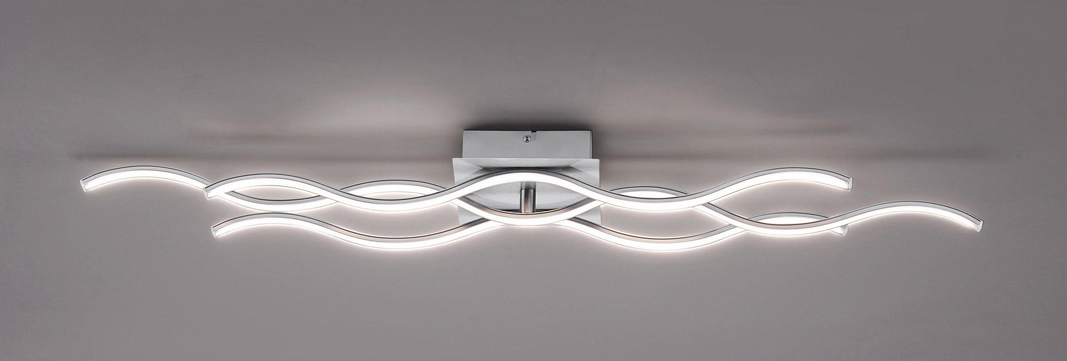 WELLA, inklusive Leuchten integriert, Deckenleuchte LED Warmweiß, fest LEDLeuchtmittel Direkt festverbautem