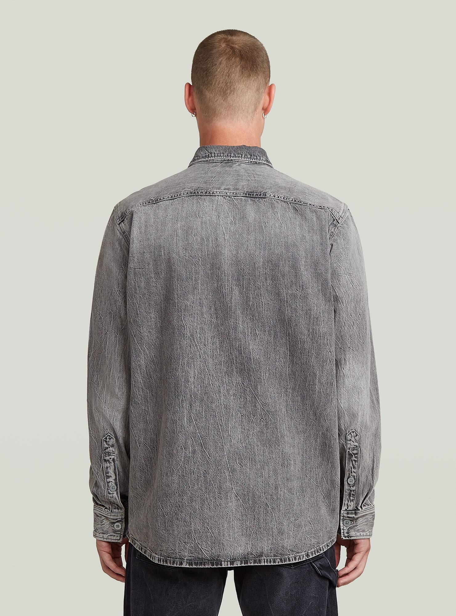 G-STAR Langarmshirt Regular 1-Pocket Shirt