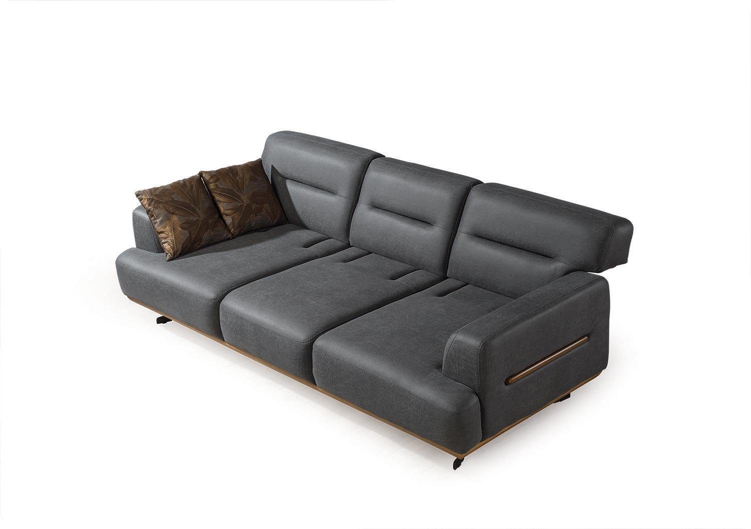 Wohnzimmer Italienische in Europa 3-Sitzer Design Stil JVmoebel Couch Made Sofa Möbel, Luxus 1 Sitzer Teile, 3
