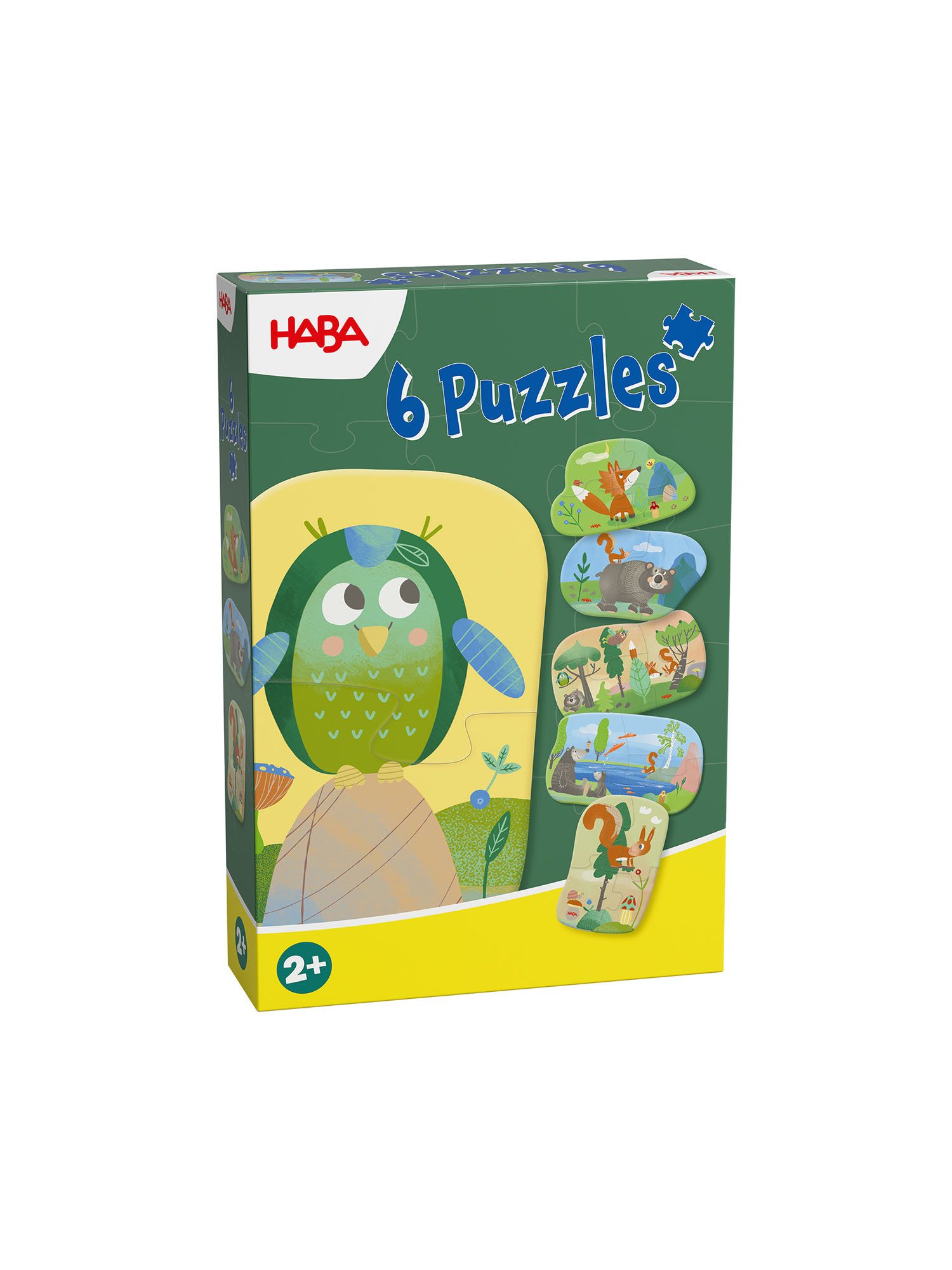Haba Steckpuzzle Meine ersten Puzzle, Puzzleteile, Puzzle zum Stecken, Holzsteckpuzzle, Shape Puzzle