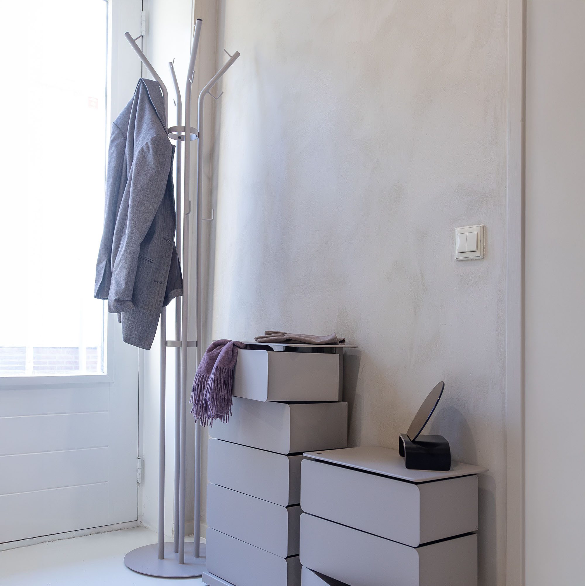 Spinder Design Garderobenständer CHARLY freistehende Garderobe, (1 St)