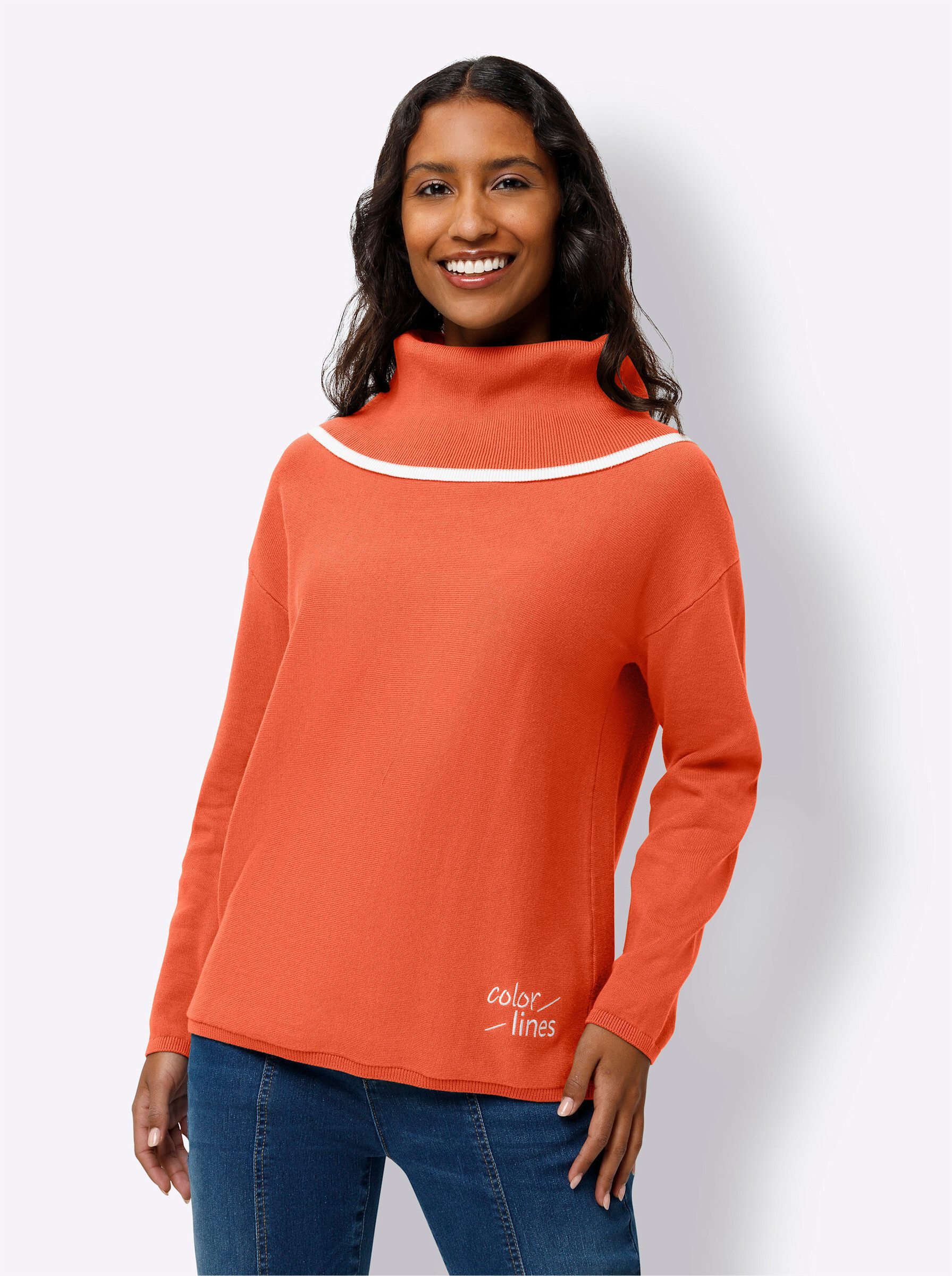 heine Strickpullover Langarm-Pullover . günstig online kaufen