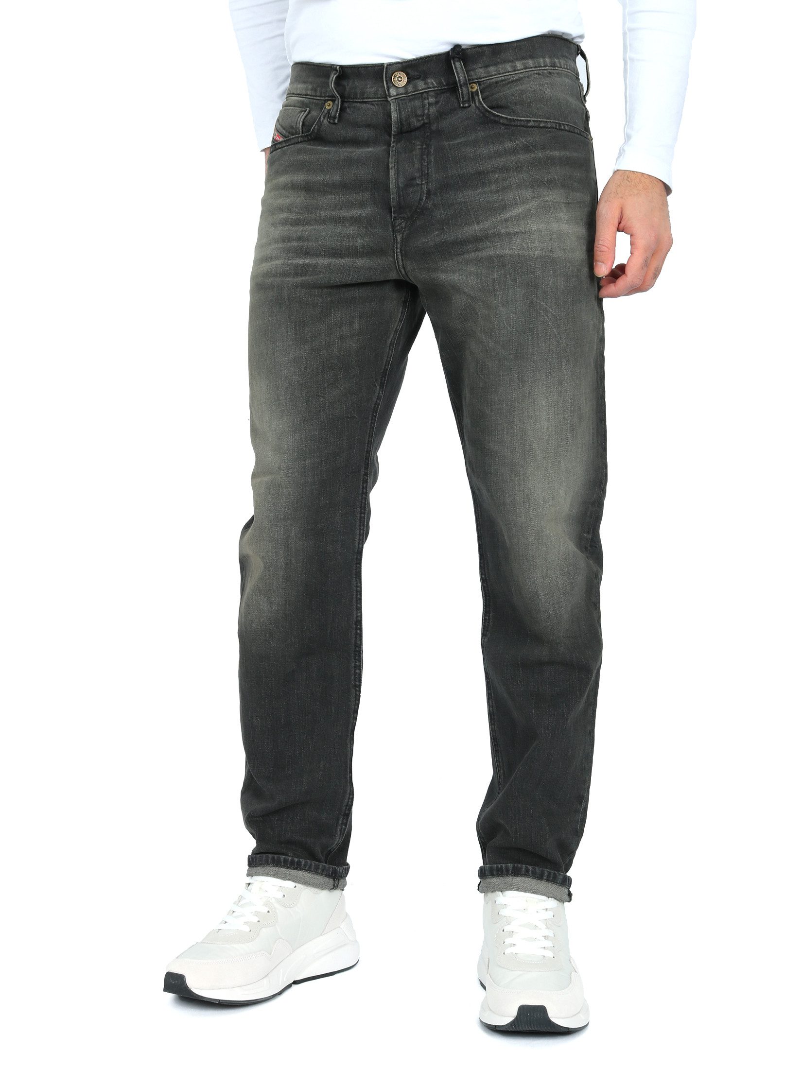 Diesel Tapered-fit-Jeans Regular Fit - D-Fining 09A73 - W32 L30 günstig online kaufen