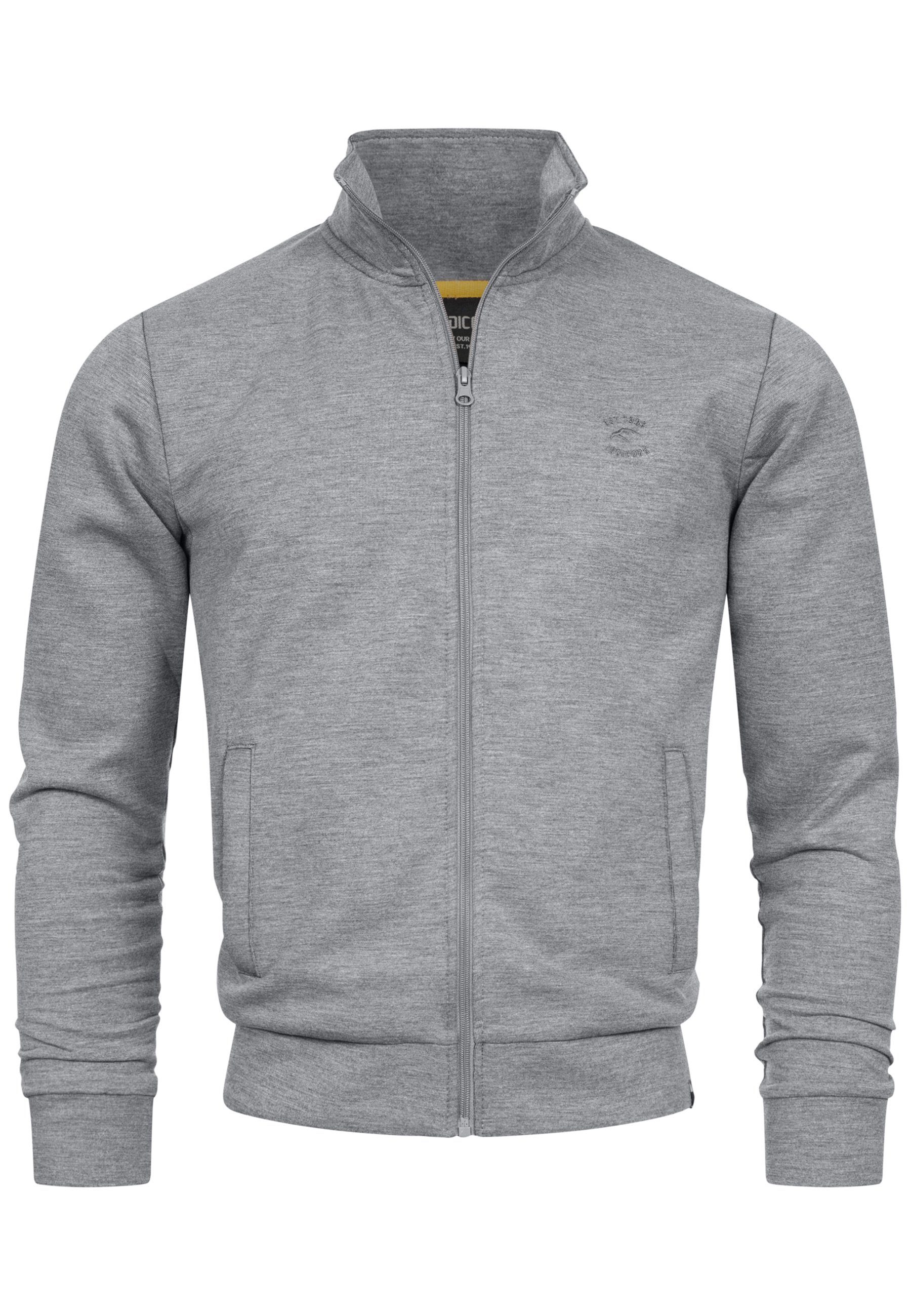 Indicode Lt Grey INSharpis Sweatjacke Mix