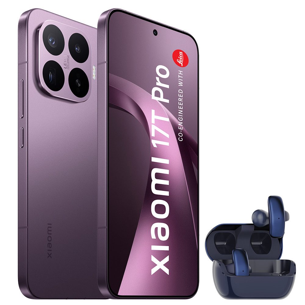Xiaomi 17T Pro 12+512GB Smartphone & Bluetooth Kopfhörer Handy (50 MP Kamera)