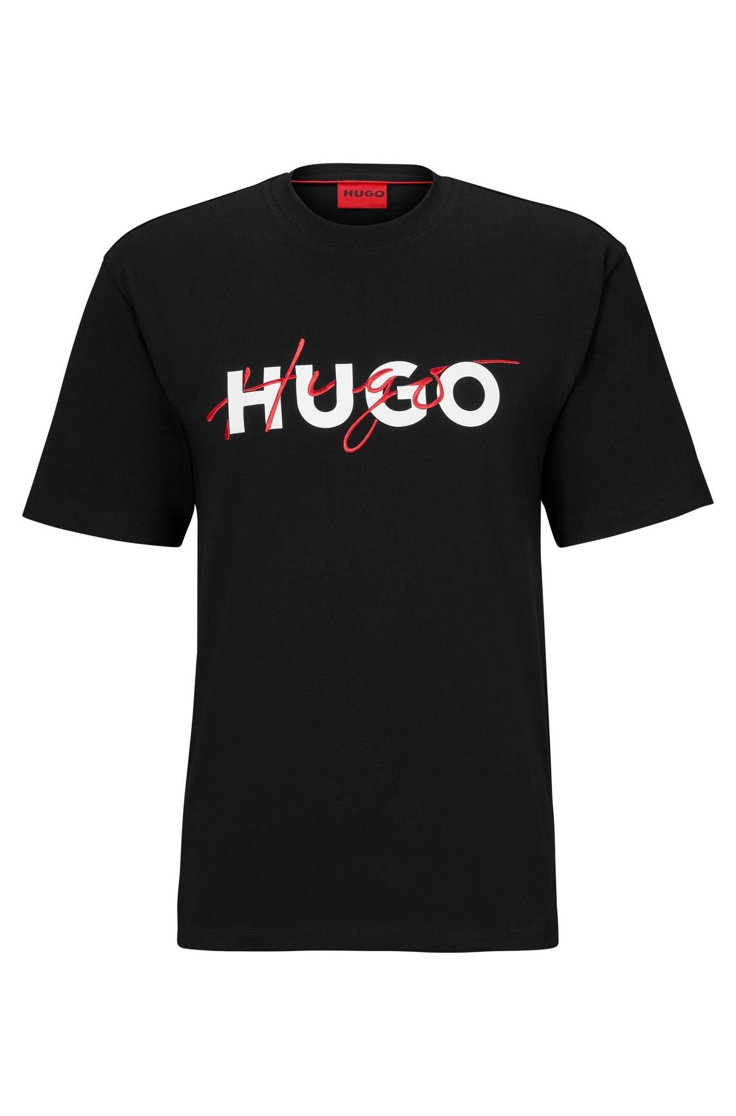 HUGO T-Shirt Herren T-Shirt DAKAISHI (1-tlg) schwarz (15)