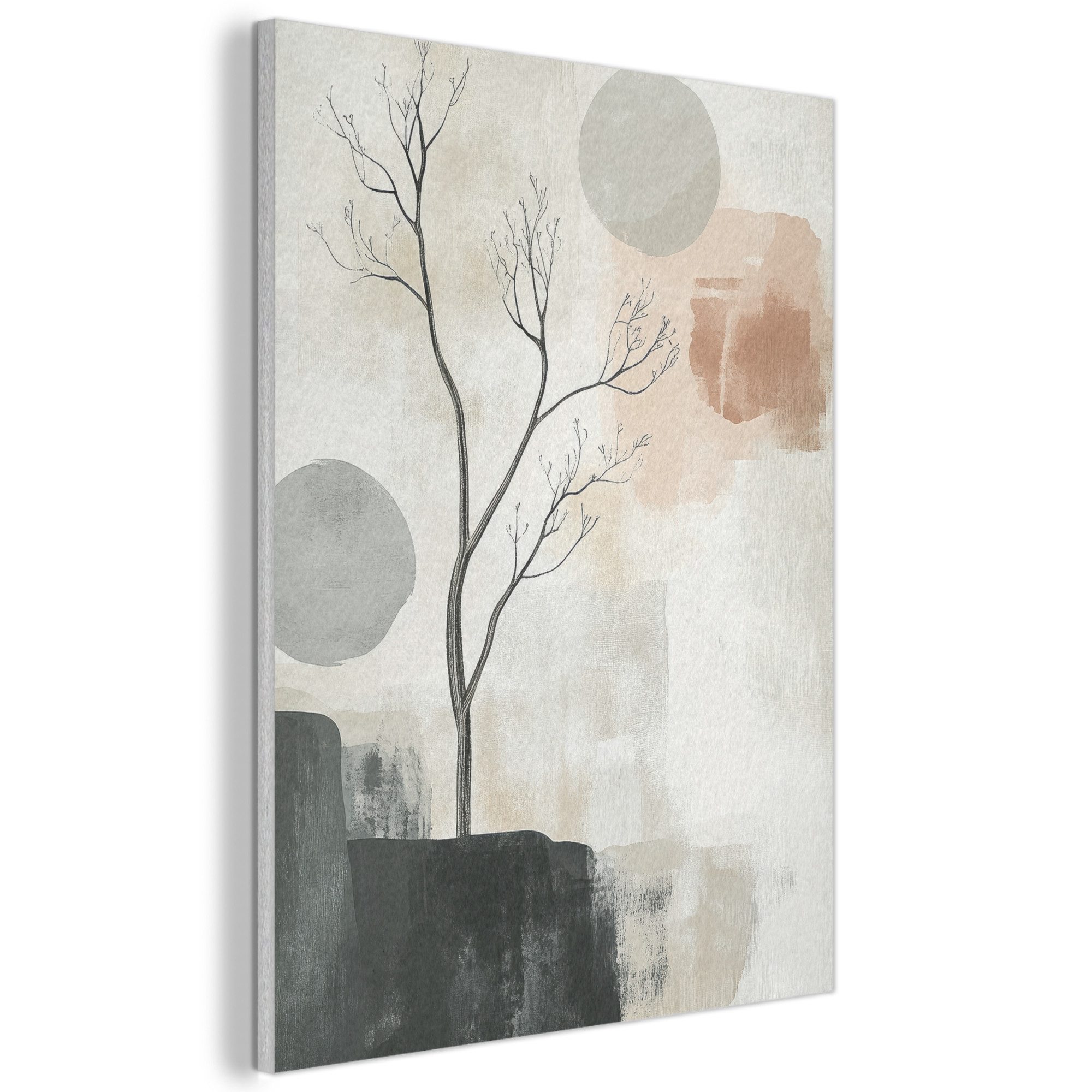 MuchoWow Gemälde Wabi sabi - Beige günstig online kaufen