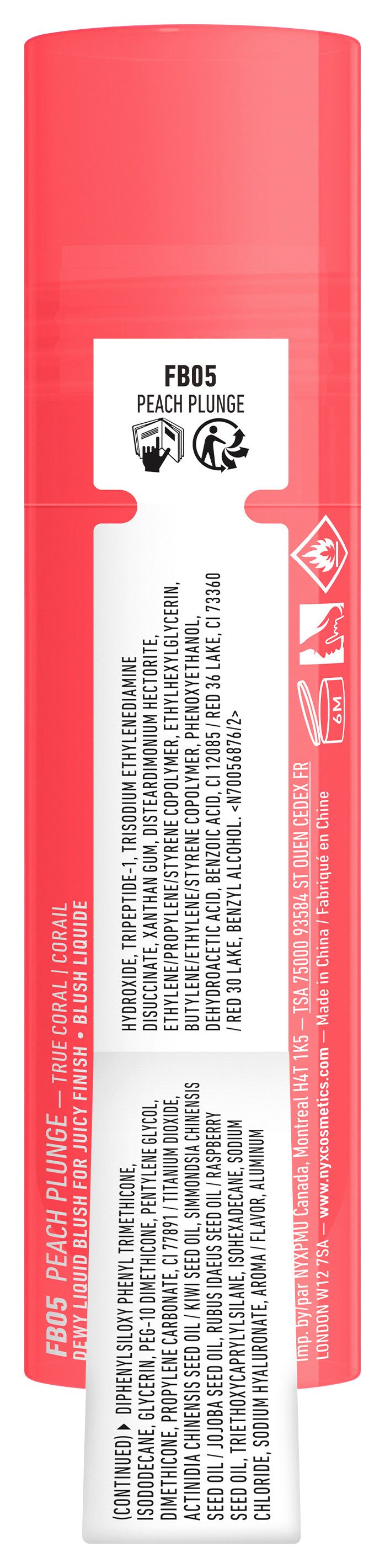 NYX Rouge NYX Professional Makeup Fat Cheeks Blush