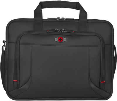 Wenger Laptoptasche Prospectus, schwarz, mit 16-Zoll Laptopfach und zusätzlichem 10-Zoll Tabletfach