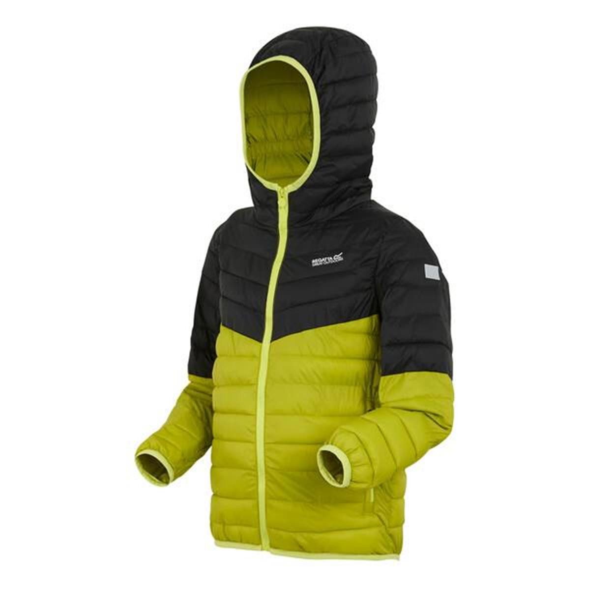 Regatta Outdoorjacke Jacke Kinder JnrHoodedHPIII Kids Baffled/Quilted