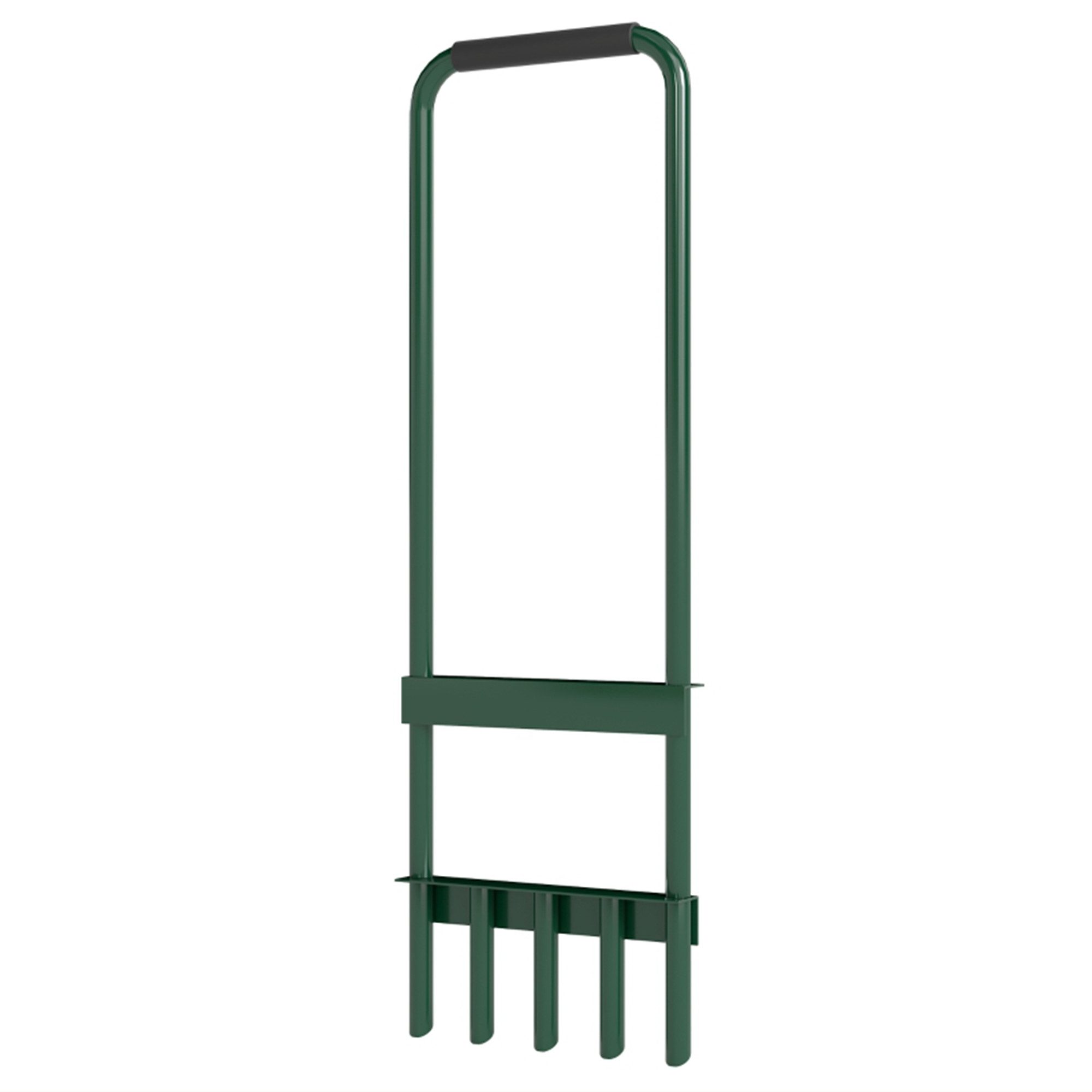 Gartenpflege-Set Aerifizierer für Rasen 30cm Breite Manuell Rasenbelüfter