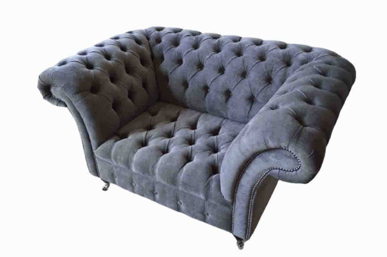 JVmoebel Chesterfield-Sofa, Chesterfield Sofa Elegant Couch Sessel Wohnzimmer Neu