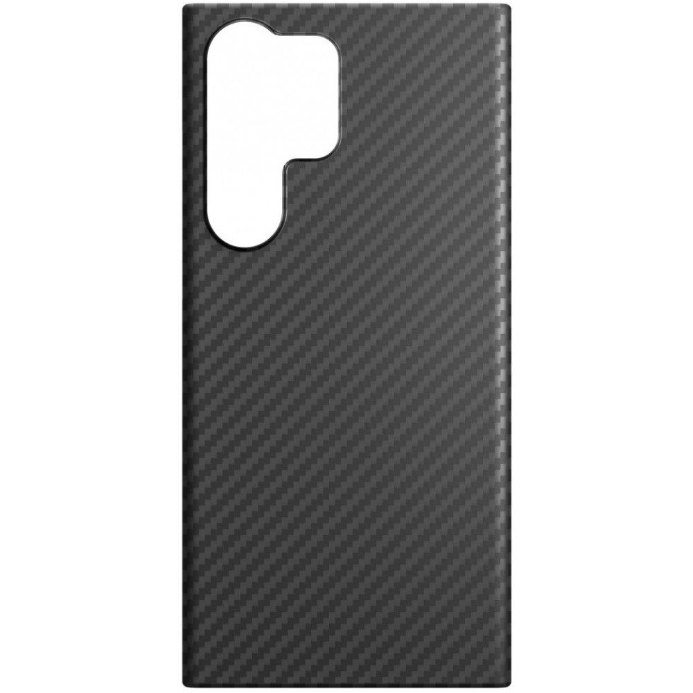 Black Rock Handyhülle Black Rock Cover Carbon Ultra für Galaxy S23 Ultra 6,8 Zoll