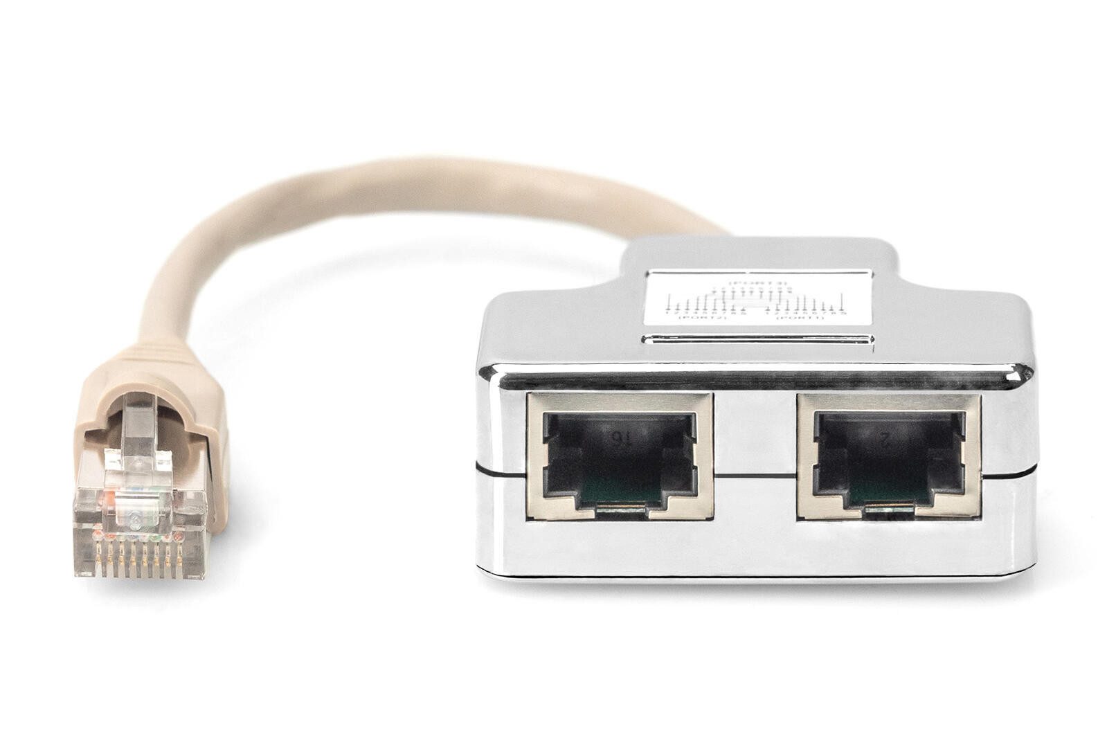 Digitus Patchkabel-Adapter, CAT 5e, geschirmt - 1:1 Netzwerkkabel