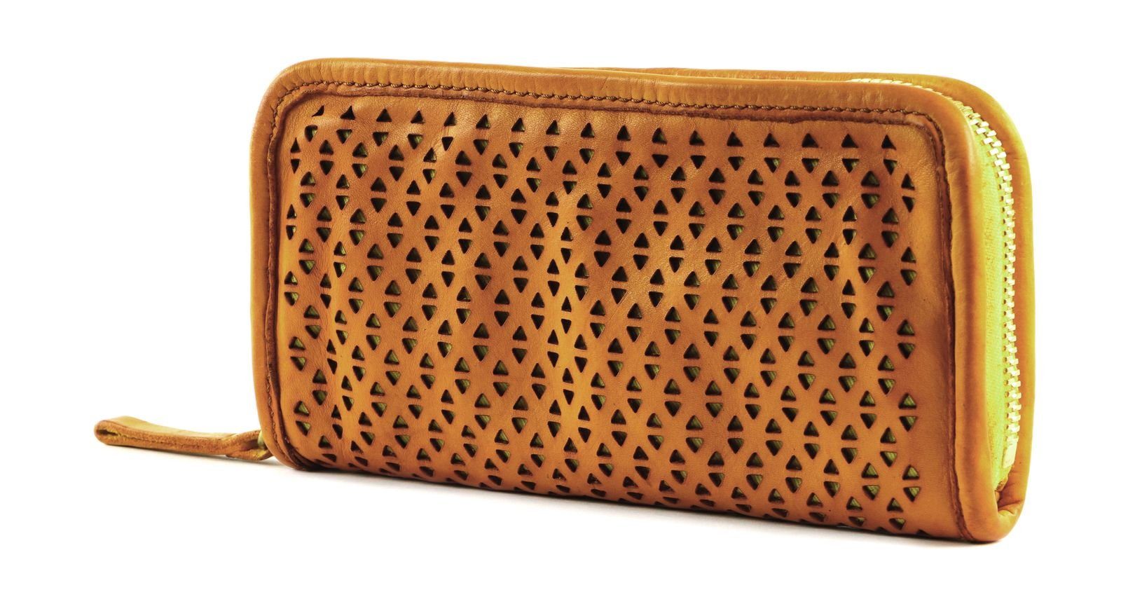 Campomaggi Geldbörse, aus echtem Rindsleder