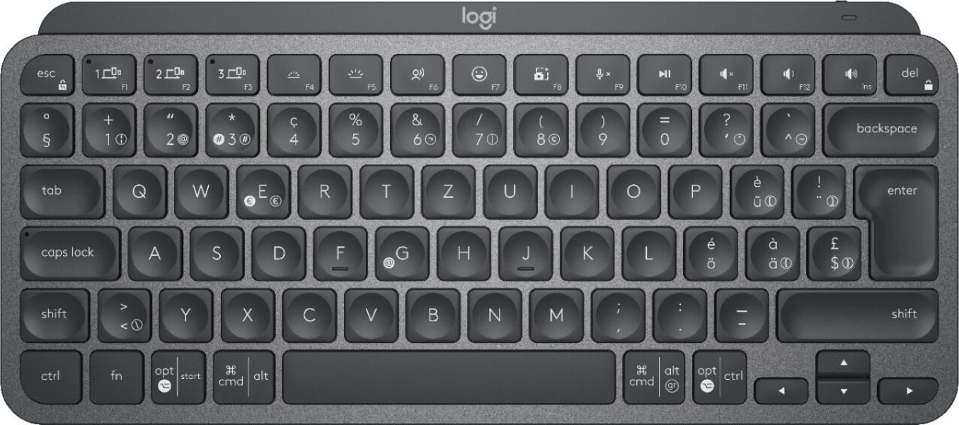 Logitech MX Keys Mini Minimalist Wireless Illuminated Keyboard- US INTL Tastatur