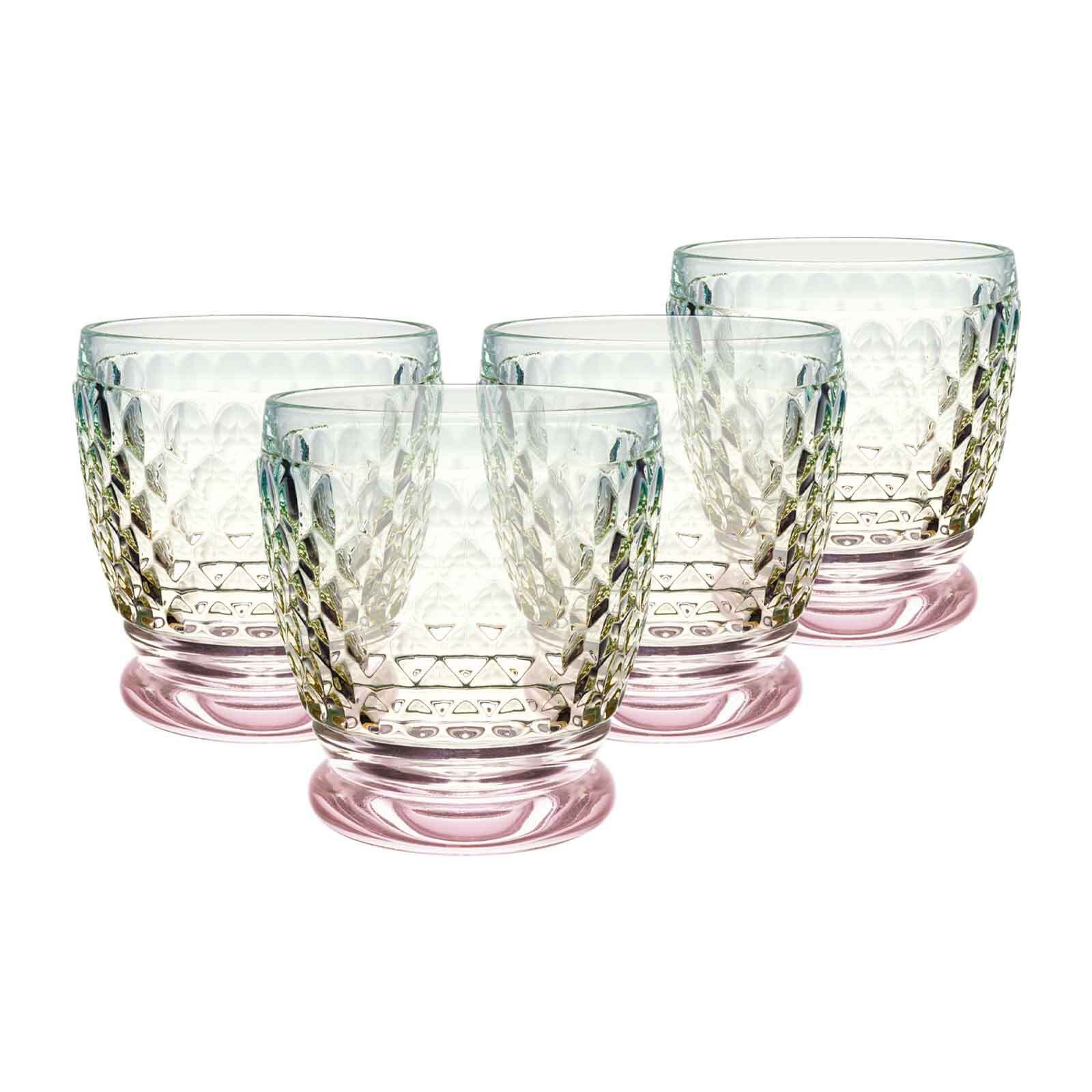 Villeroy & Boch Glas Boston Pearl Wassergläser 200 ml 4er Set, 4-tlg., Glas