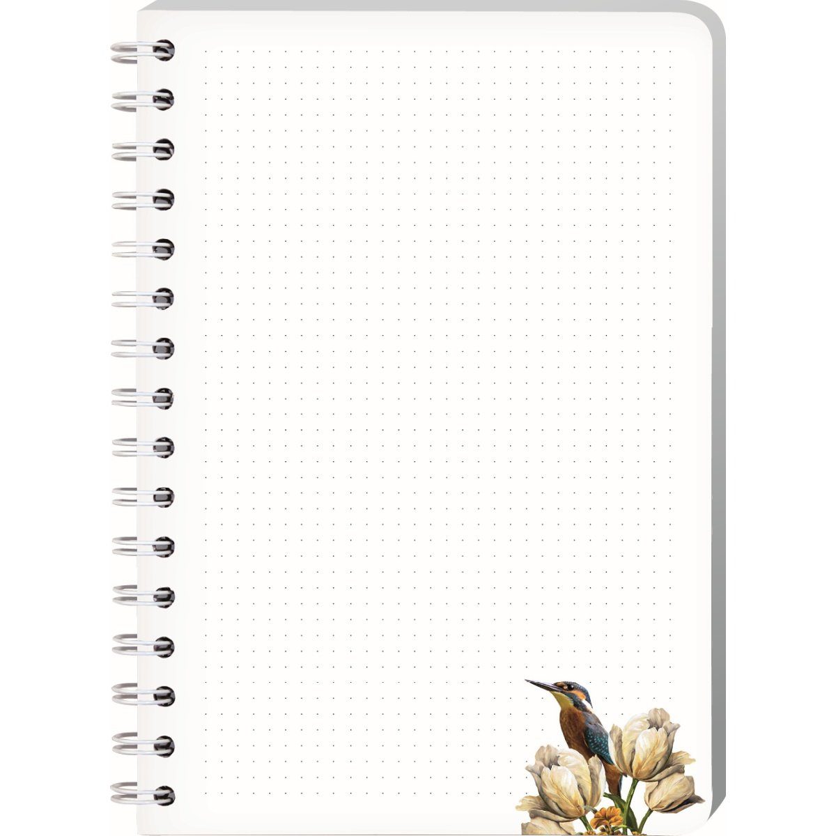 Cedon Museum Shops Notizbuch Ringbuch A5 Eisvogel 100 Blatt Notizbuch