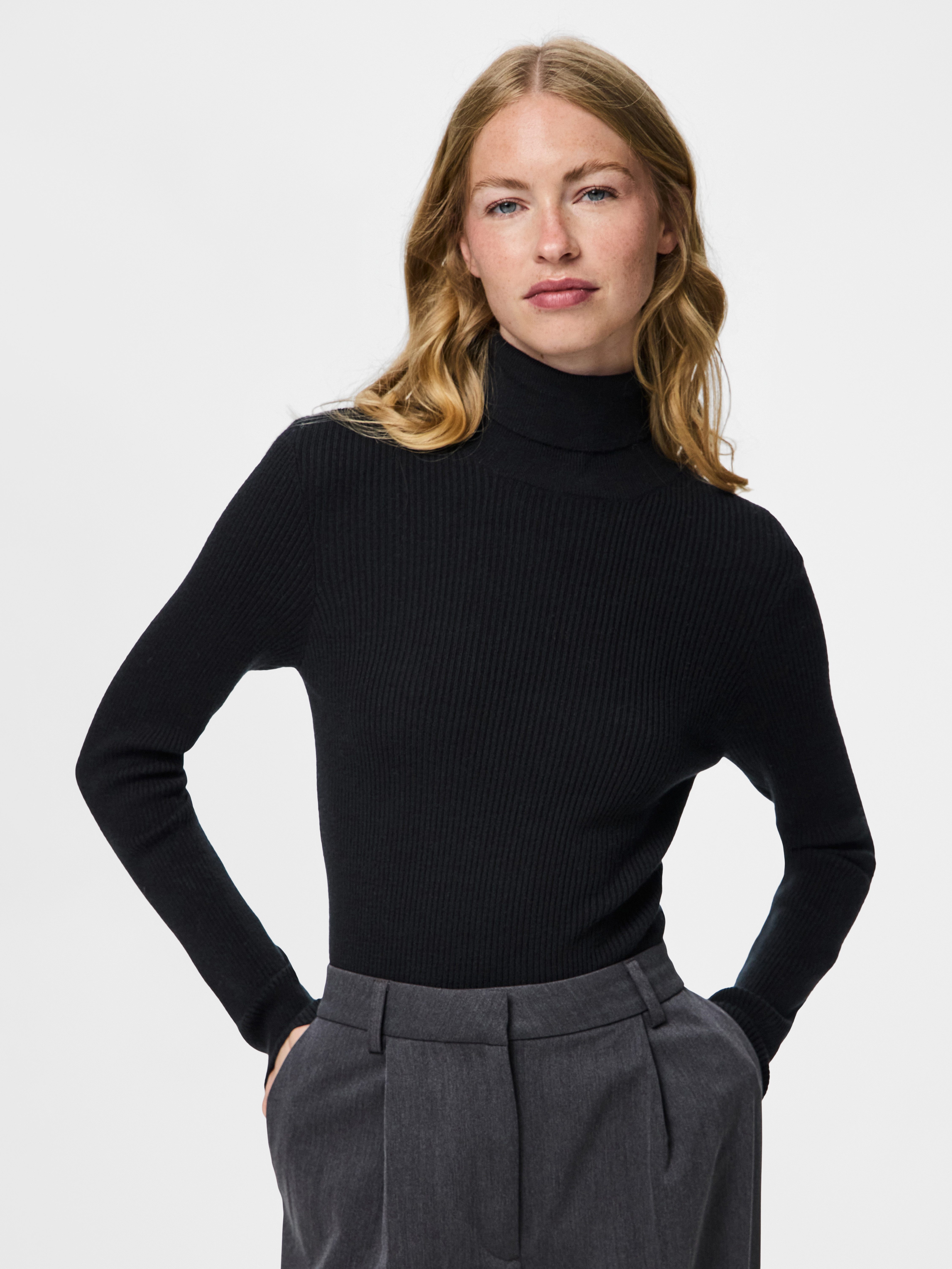 pieces Rollkragenpullover PCMIRA LS ROLLNECK KNIT günstig online kaufen