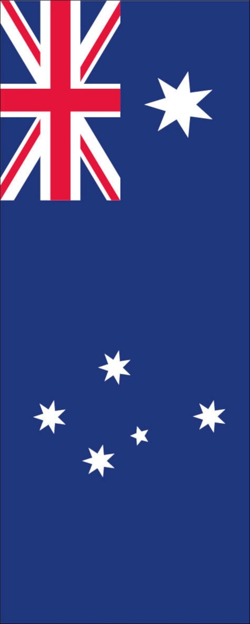 flaggenmeer Flagge Flagge Australien 110 g/m² Hochformat