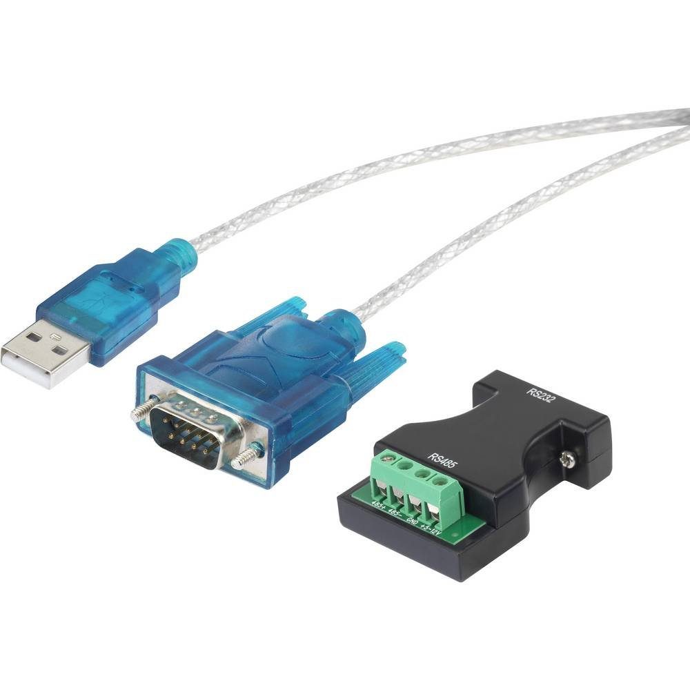 USB-Seriell- USB zu D-SUB 9pol + RS232 Adapter USB-Adapter