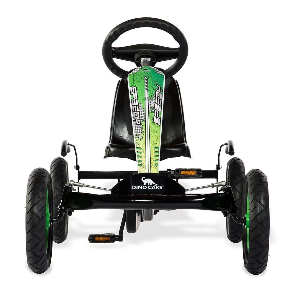 Dino Cars Go-Kart Go-Kart Speedy BF1, Bremsfreilauf mit Rücktrittbremse für mehr Sicherheit