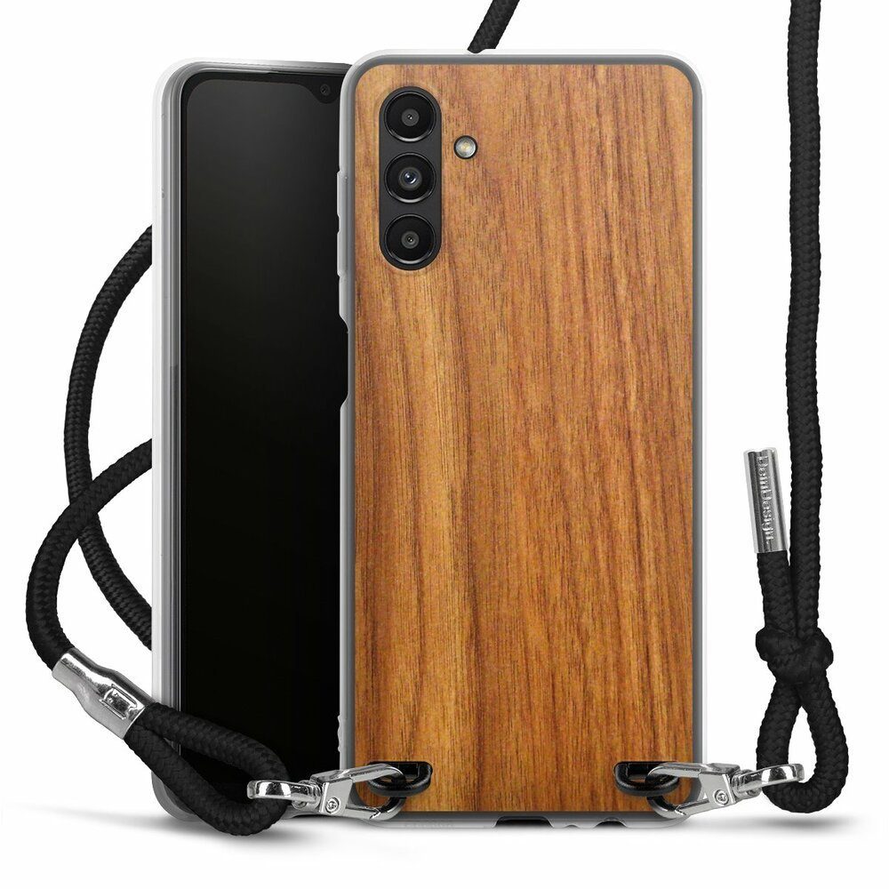 DeinDesign Handyhülle Holzoptik Lärche Holz Lärche, Samsung Galaxy A13 5G  Handykette Hülle mit Band Case zum Umhängen