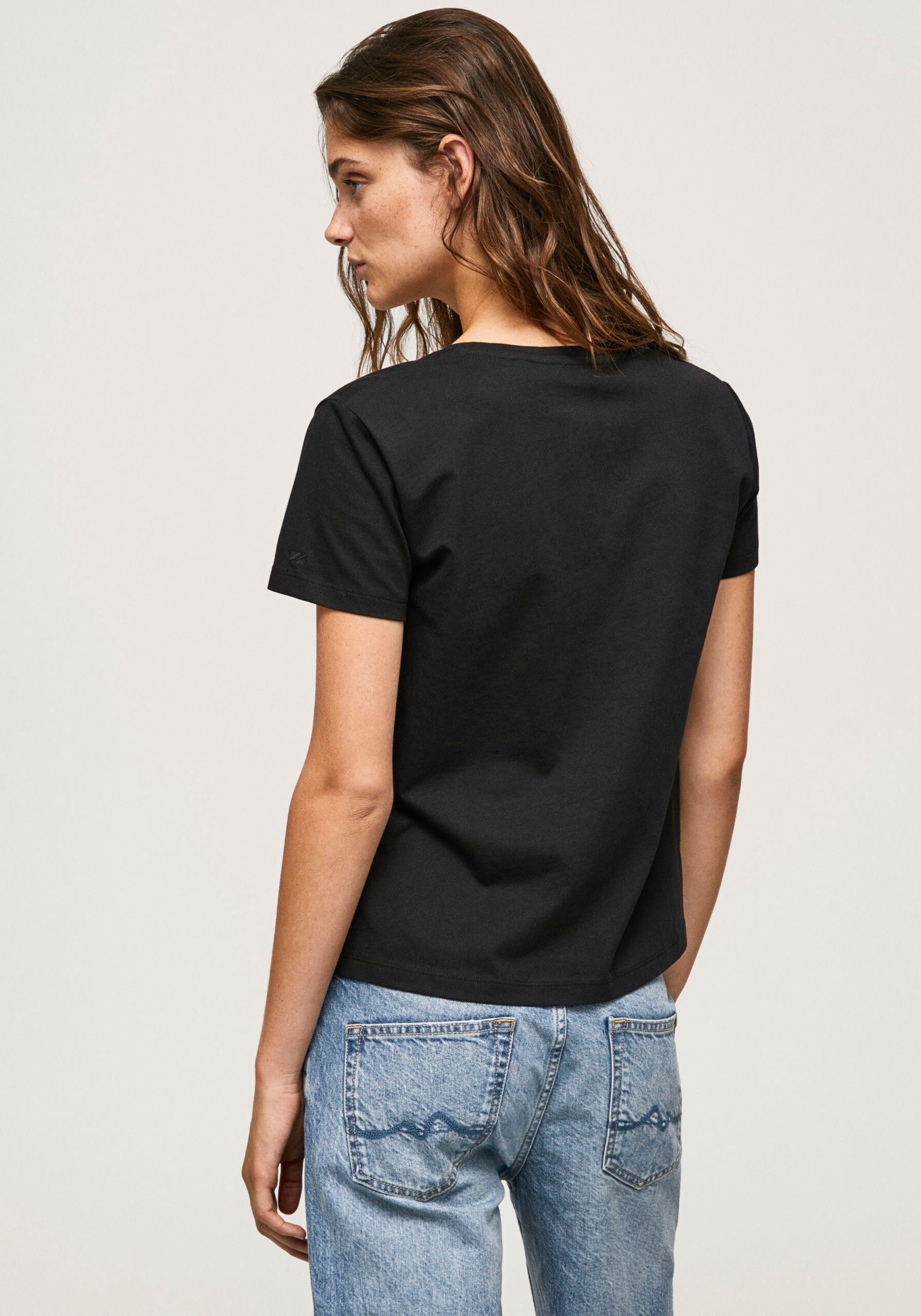 Pepe Jeans black Lali T-Shirt