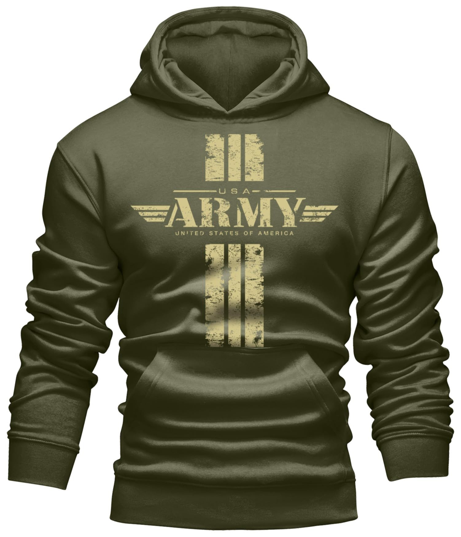 GASOLINE BANDIT® Kapuzensweatshirt US-Army Military USA Print