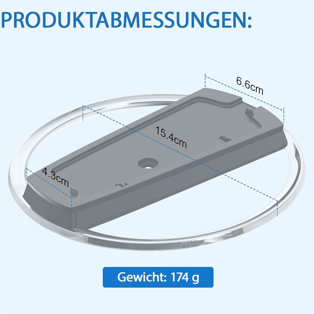 AFKSMILE Halterung Vertikaler Ständer für PS5-Konsole, Hergestellt aus ABS-Edelstahl, (Rutschfeste Silikonmatte, die Stabilität und Wärmeableitung vereint)