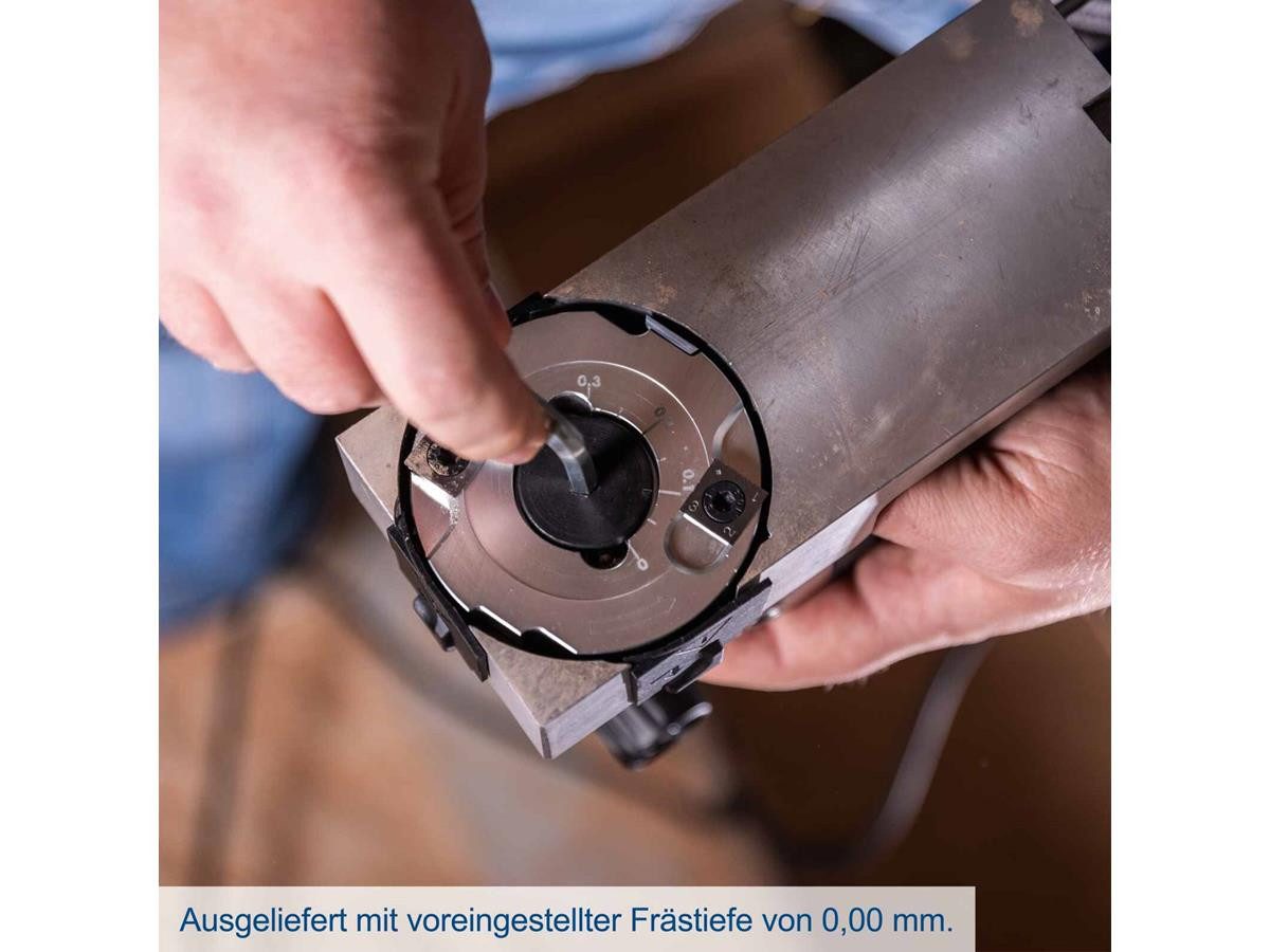 Scheppach Fräse LFR720 (Lackfräse), (Set, 6-tlg., inkl. 4 Wendemesser (vorm günstig online kaufen