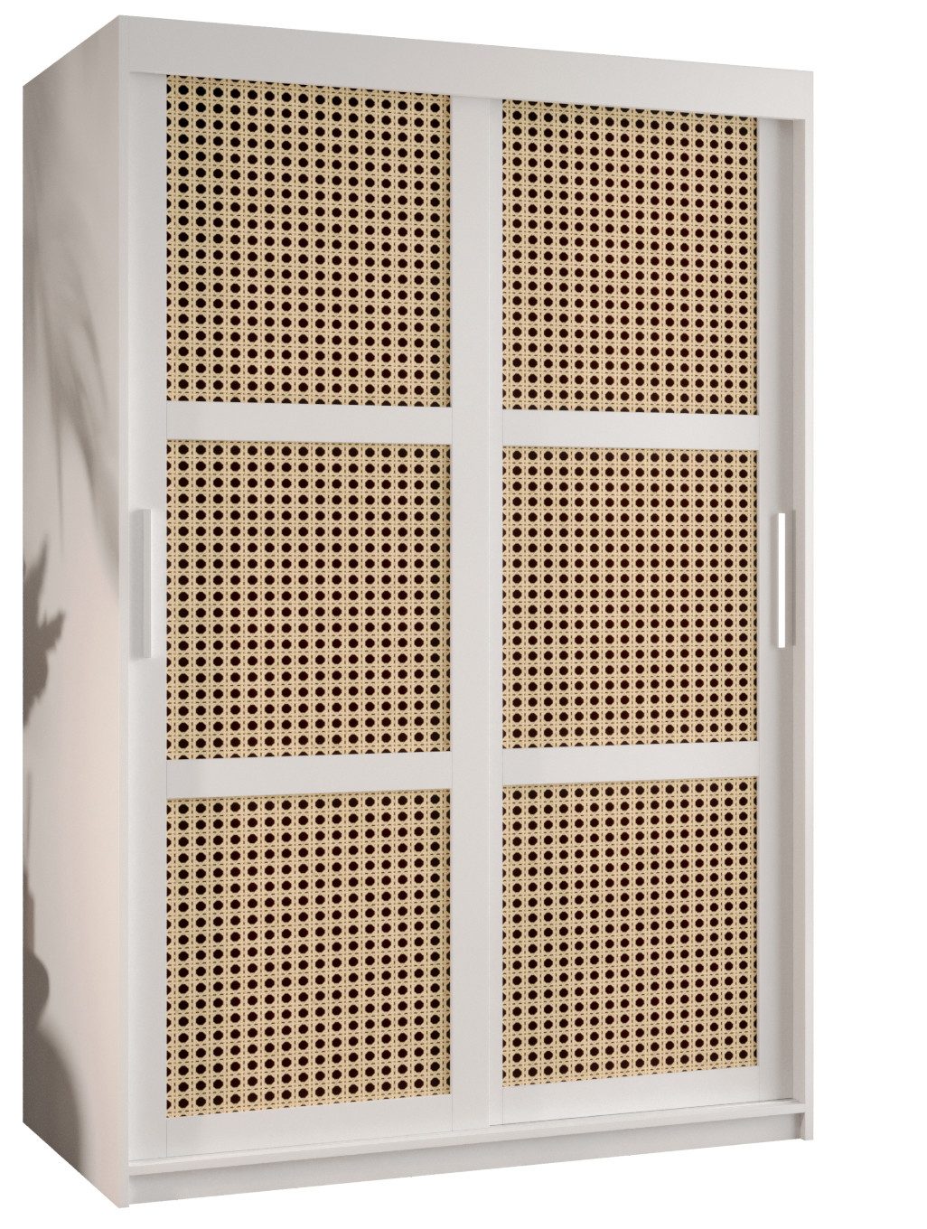 ABIKS MÖBEL Schwebetürenschrank WIENER ZOPF Schlafzimmerschrank, Kleiderschrank