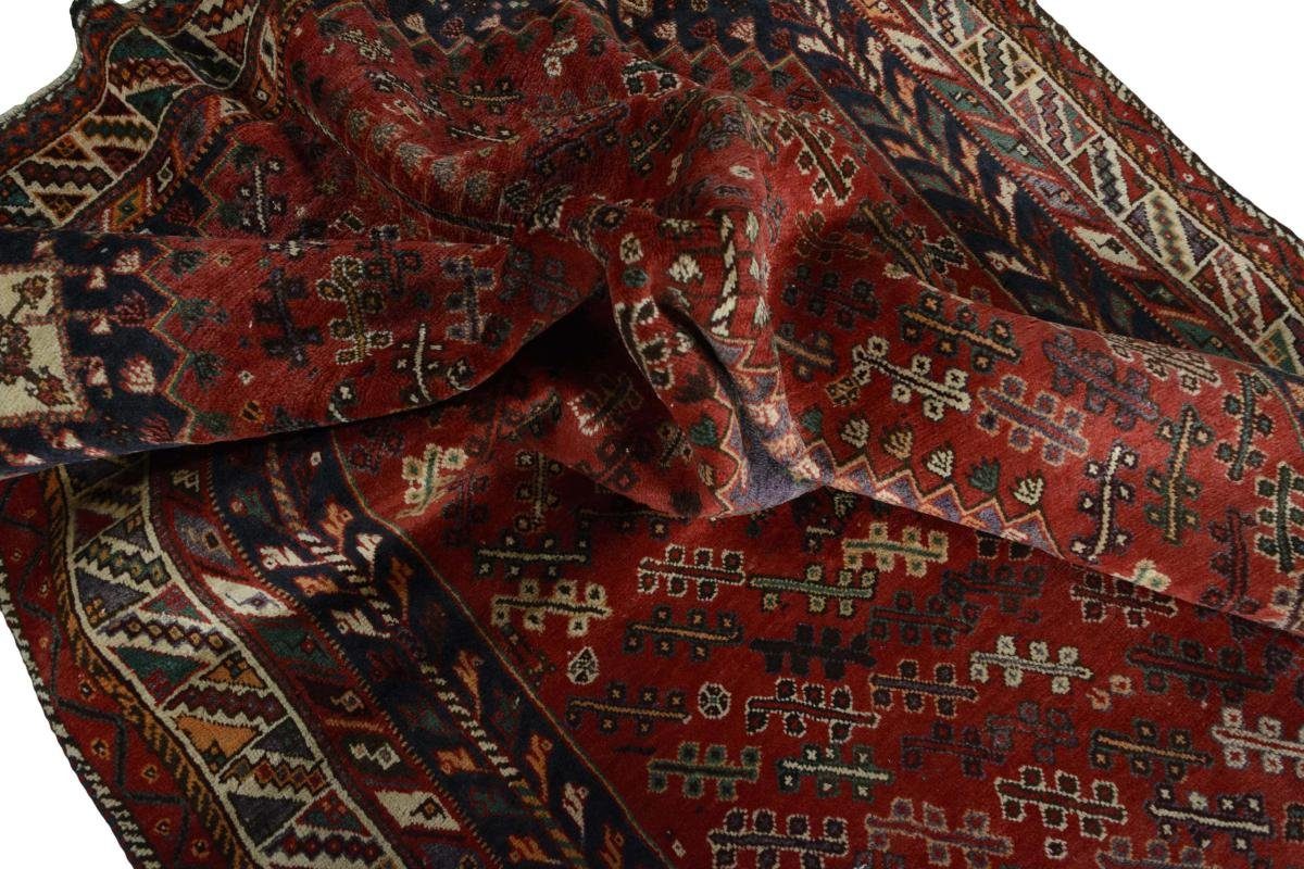 Orientteppich Shiraz 167x244 Handgeknüpfter Höhe: Trading, / Orientteppich mm Nain Perserteppich, rechteckig, 10