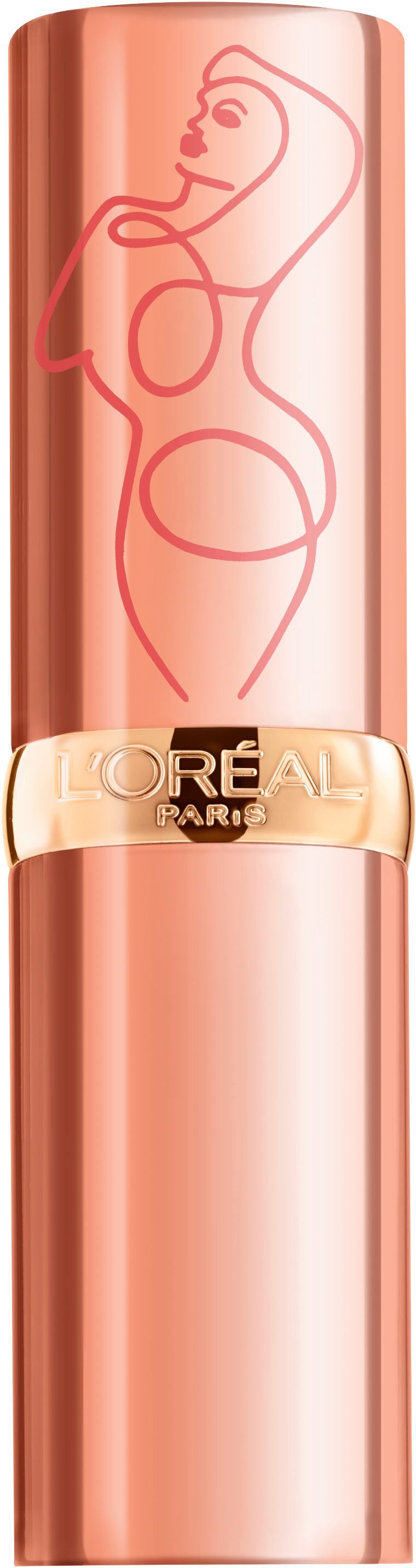 L'ORÉAL PARIS Lippenstift COLOR RICHE LES NUS, für einen perfekten und makellosen Alltagslook