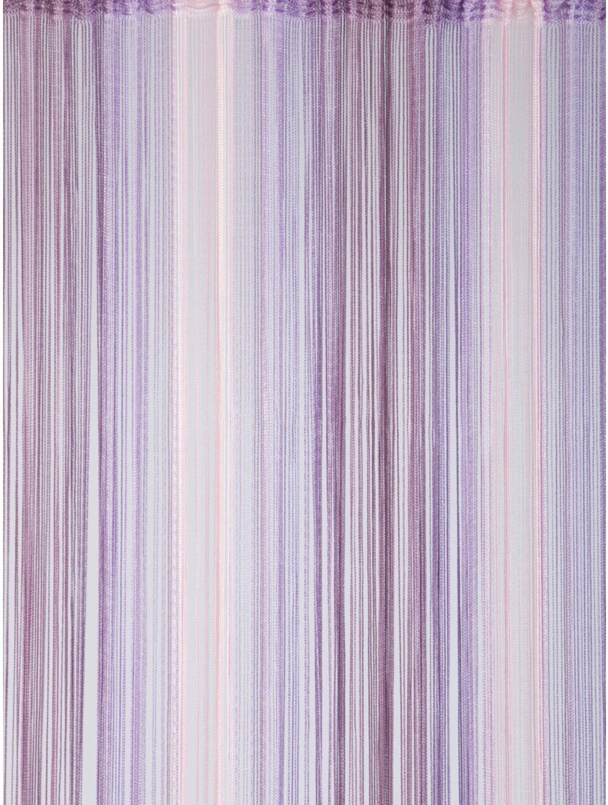 Ösen Weckbrodt, (1 Fadenvorhang Leon, violett/flieder transparent St),