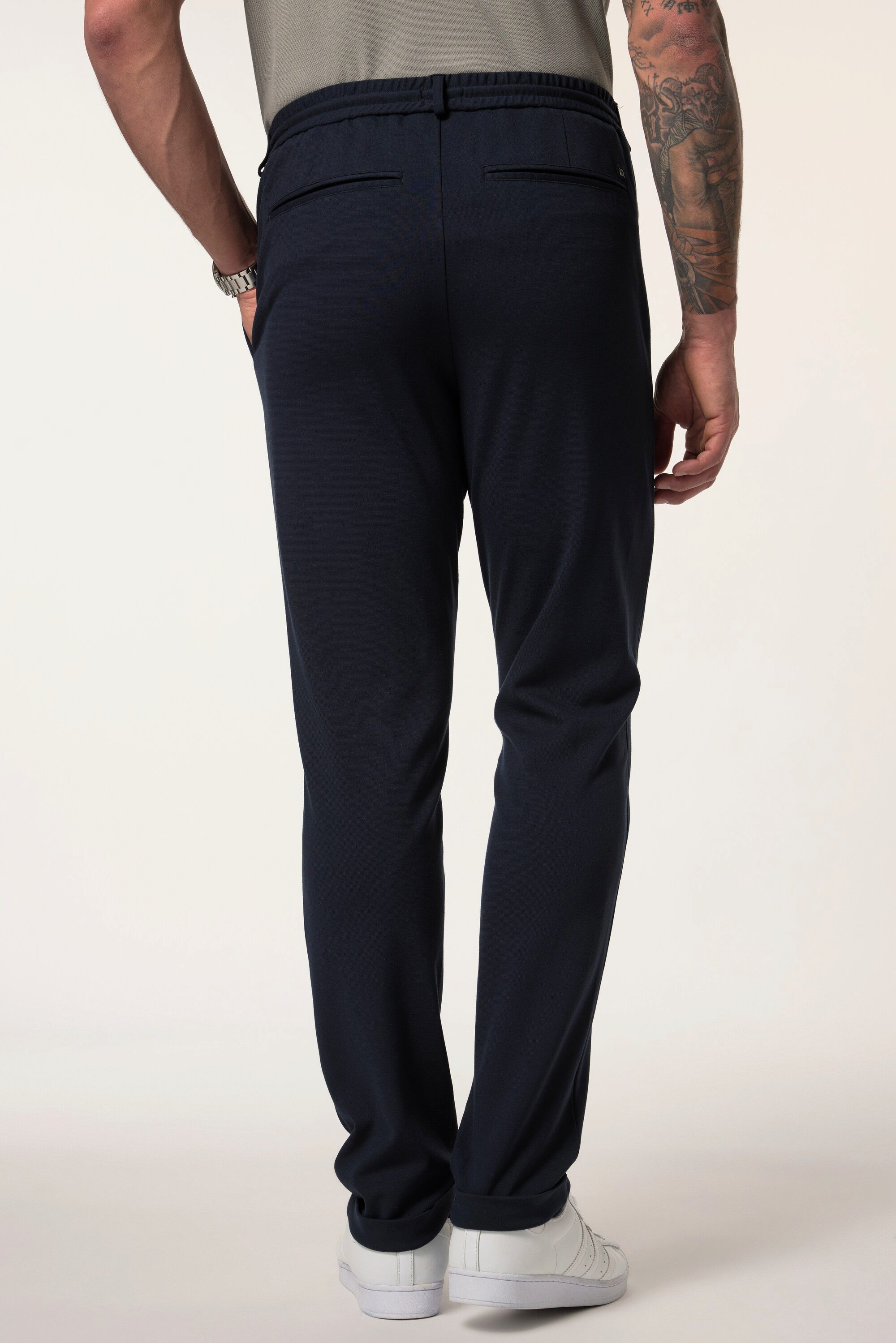 JP1880 Chinohose Chino FLEXNAMIC® Business Jersey elastischer Bund