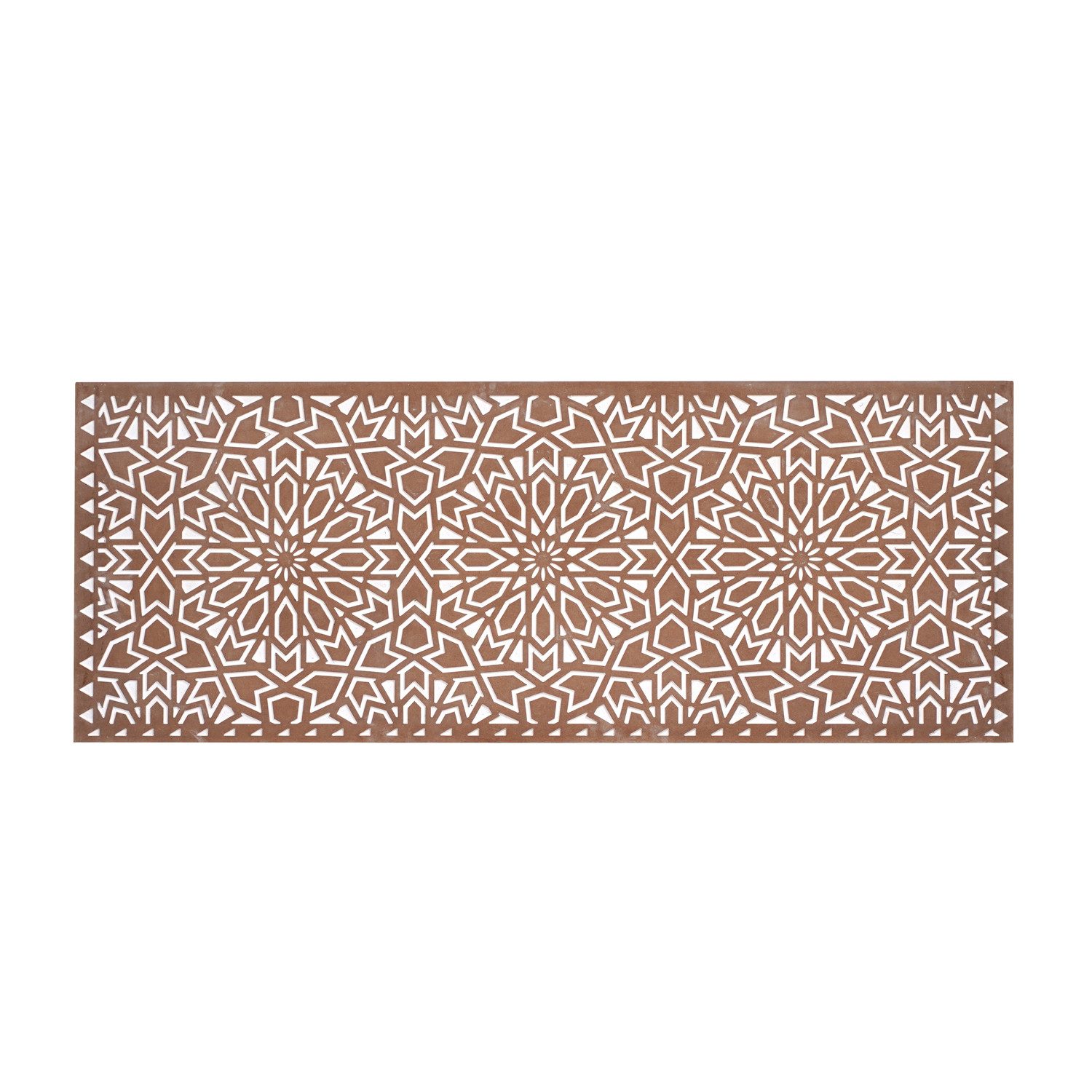 Marrakesch Orient & Mediterran Interior Wanddekoobjekt Wandbild Bett Kopfteil Lune 152cm, Handarbeit