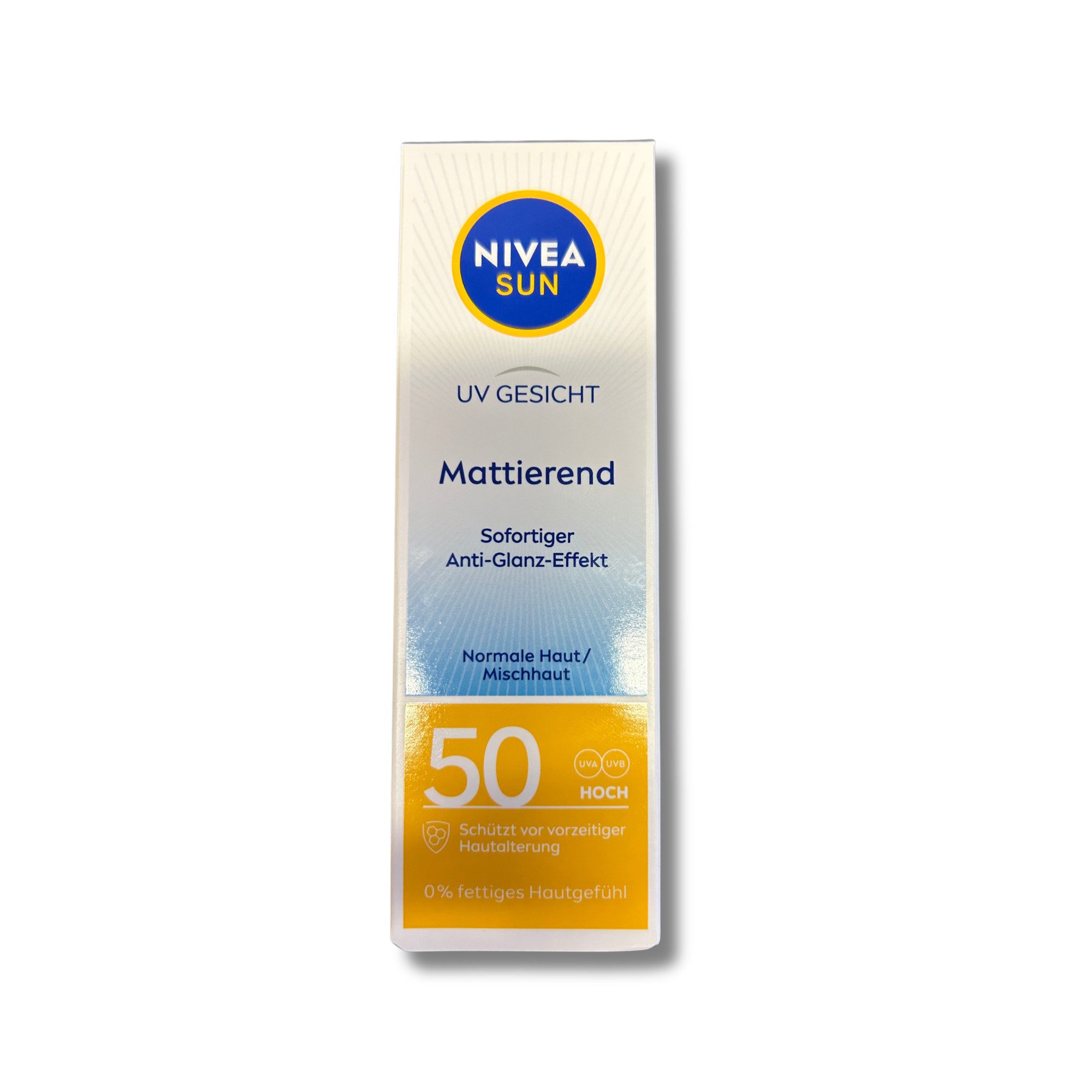 Nivea Sun Sonnenschutzcreme UV Gesicht Mattierend LSF 50, 50 ml