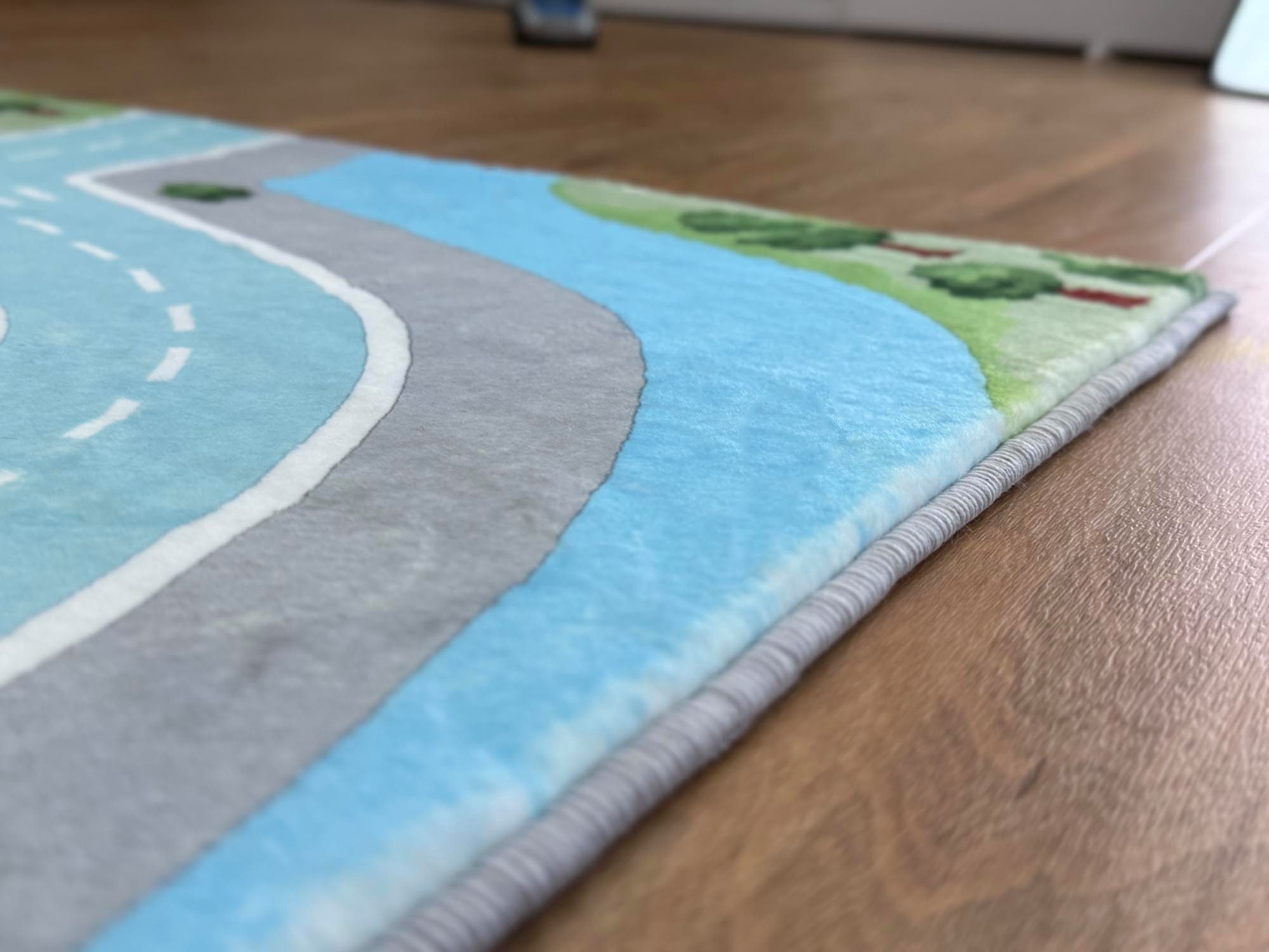SkippiDoo Kinderteppich Straßenteppich Spielteppich Kinderzimmer Teppich günstig online kaufen