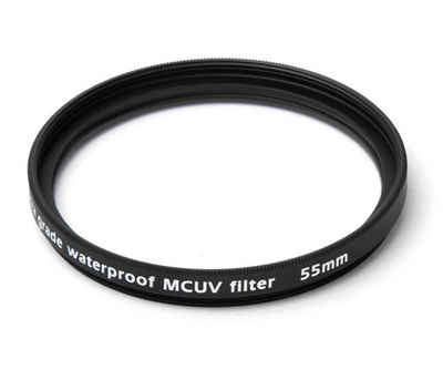 Pixel Multicoated UV Filter 55 mm vergütet wasserfest Foto-UV-Filter