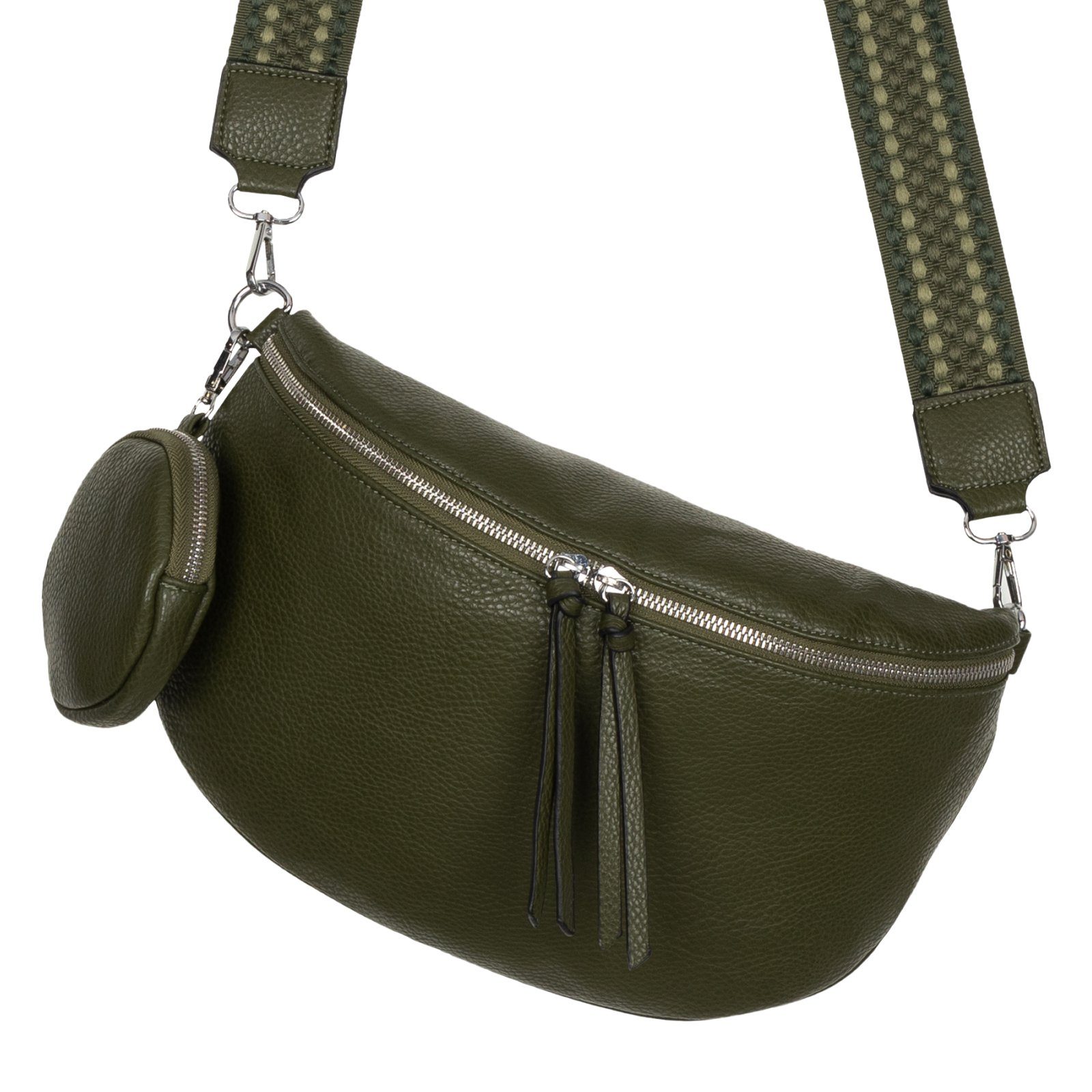 EAAKIE Gürteltasche Bauchtasche Umhängetasche Crossbody-Bag Kunstleder günstig online kaufen
