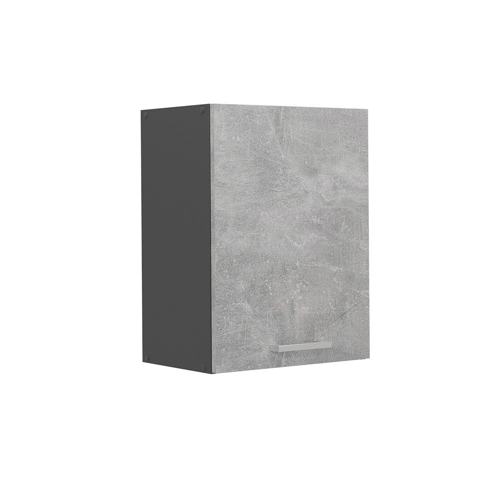 Vicco Hängeschrank R-Line, Beton/Anthrazit, 45 cm günstig online kaufen