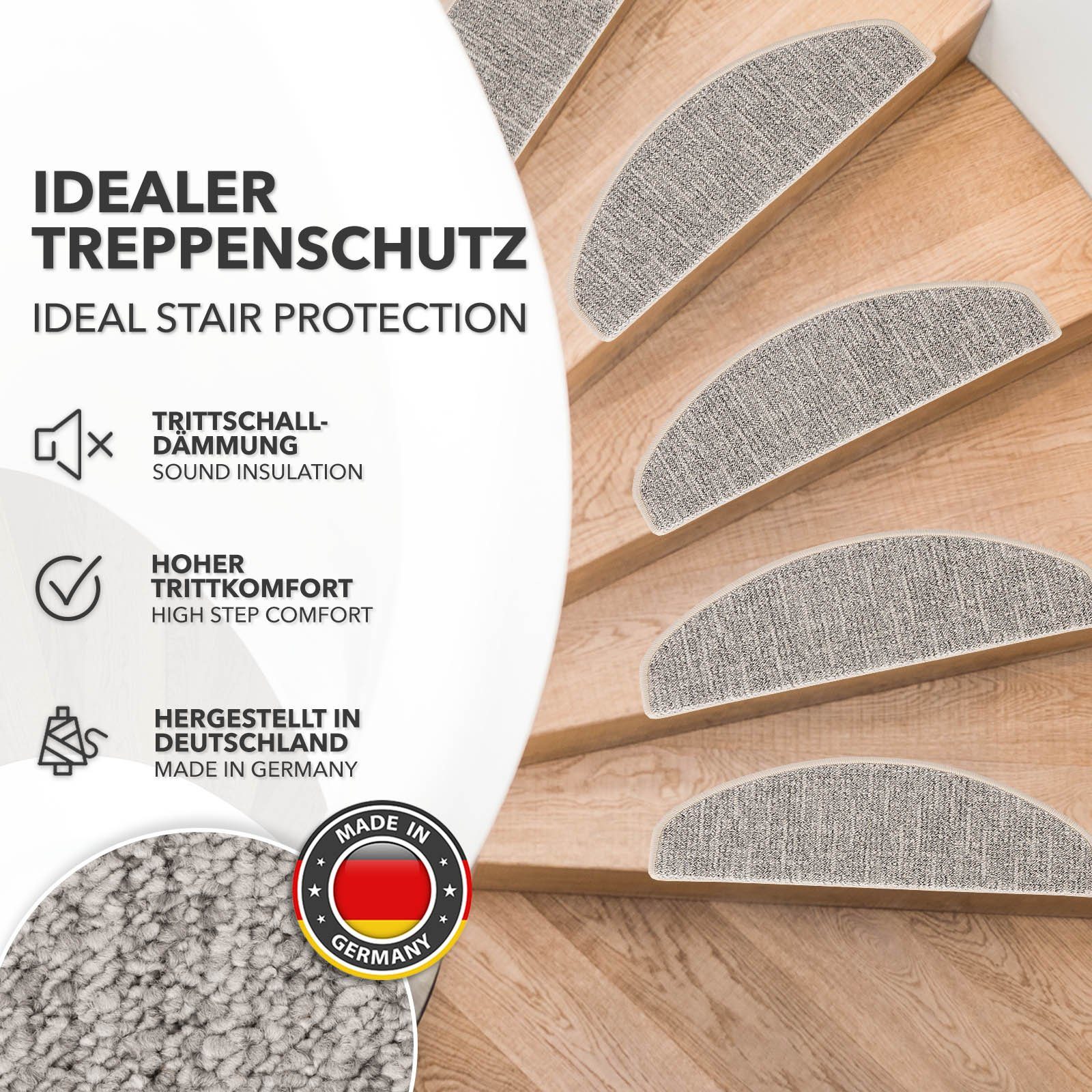 Karat Stufenmatte Alto, Halbrund oder Rechteckig, Halbrund, strapazierfähig günstig online kaufen