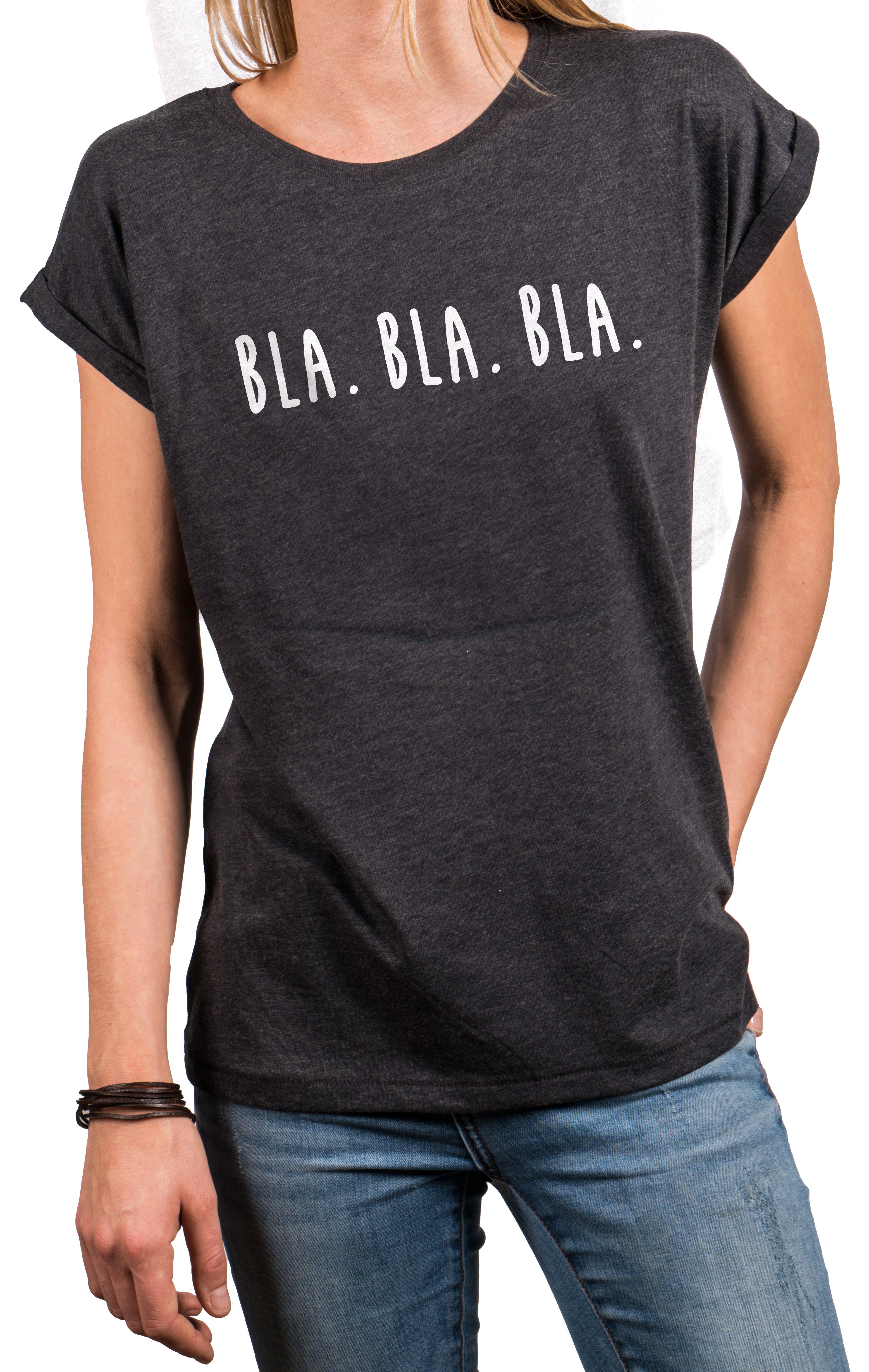 MAKAYA Print-Shirt Damen Kurzarm Basic Sommer günstig online kaufen