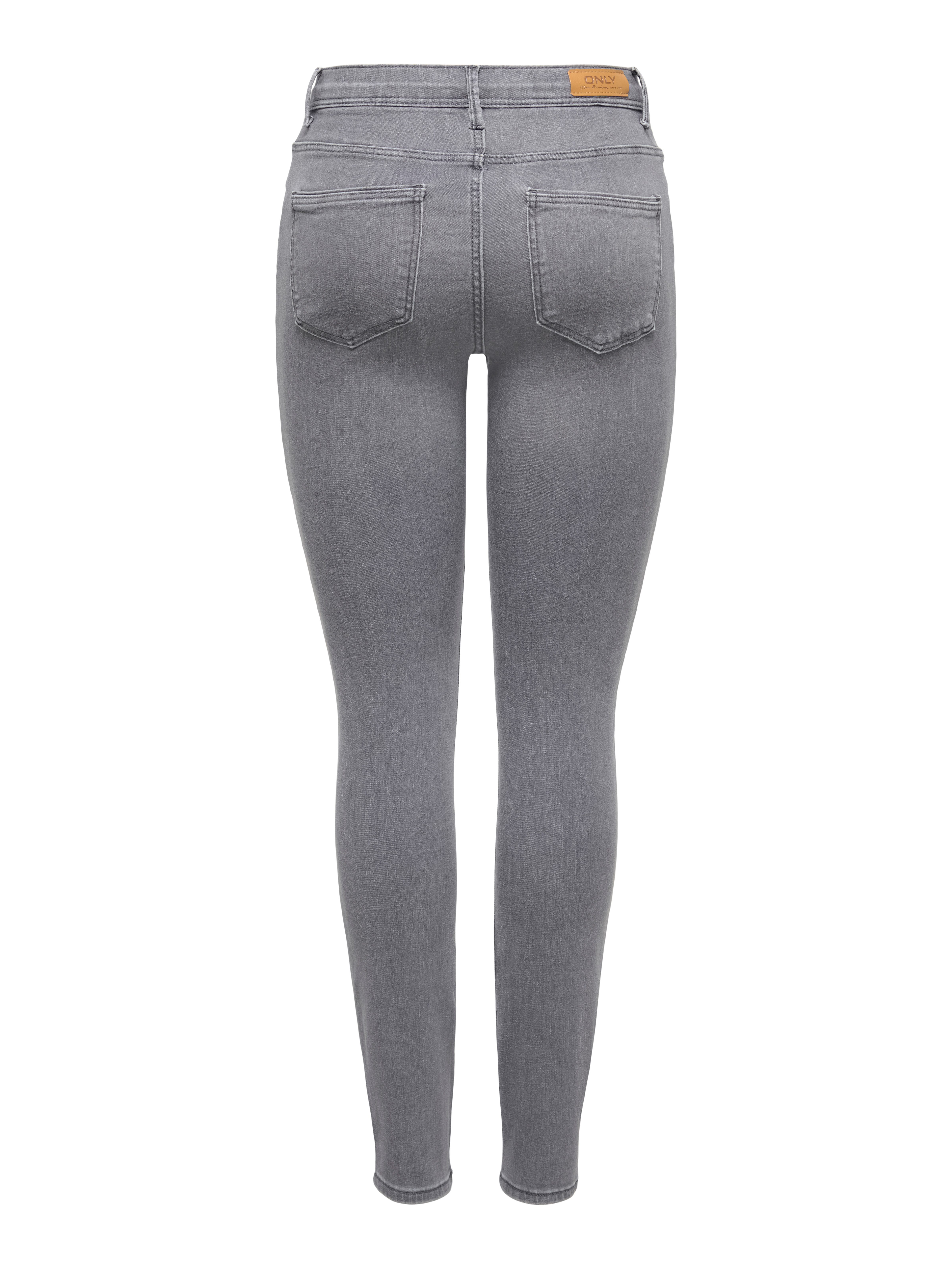 ONLY Skinny-fit-Jeans ONLLINEA MID WAIST LANK SK DNM Baumwollmischung, mid waist, skinny fit
