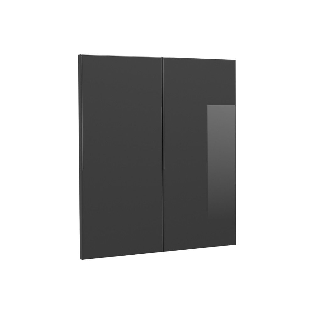 Vicco Hängeschrank R-Line, Anthrazit Hochglanz, 59.2 x 59 cm Möbelfront für den Hän... (1-St)