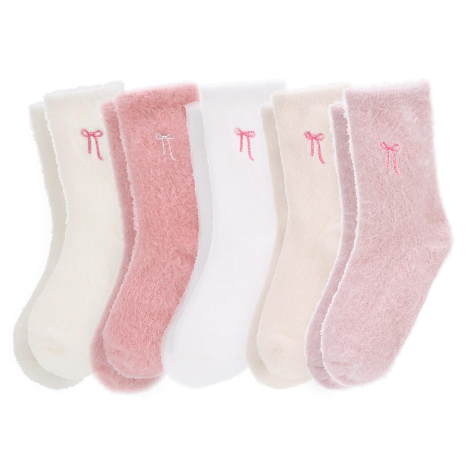 FOUORTUNATE-BEE Thermosocken 5 Paar Damen-Wintersocken mit Anti-Rutsch – Wa günstig online kaufen